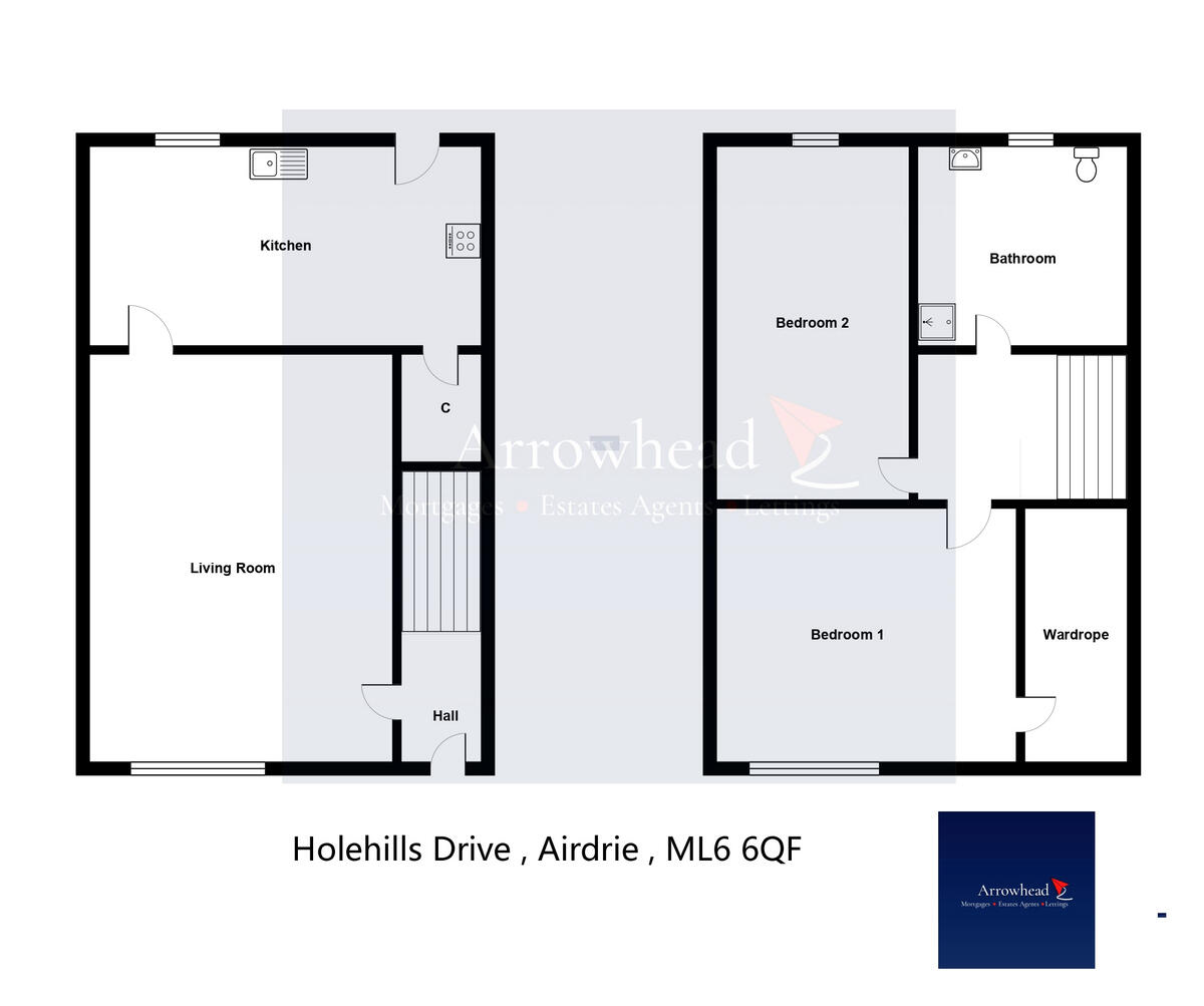 Holehills Drive, Airdrie, ML6 floorplan