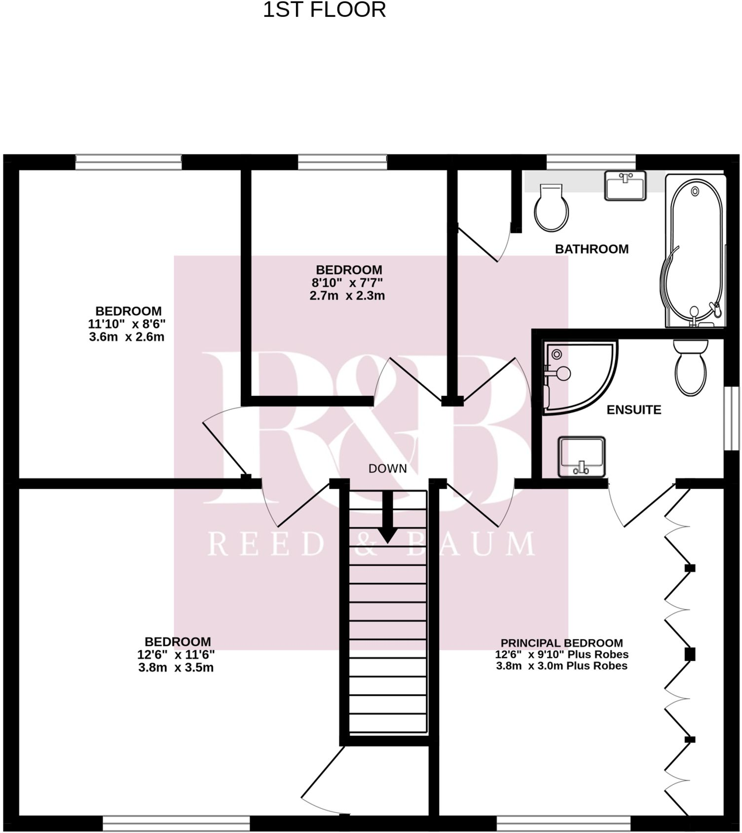 Deeming Drive, Quorn, LE12 floorplan