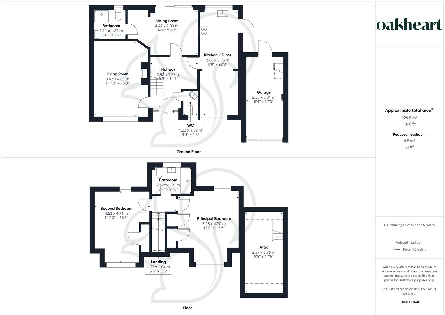 Oakwood Avenue, West Mersea floorplan