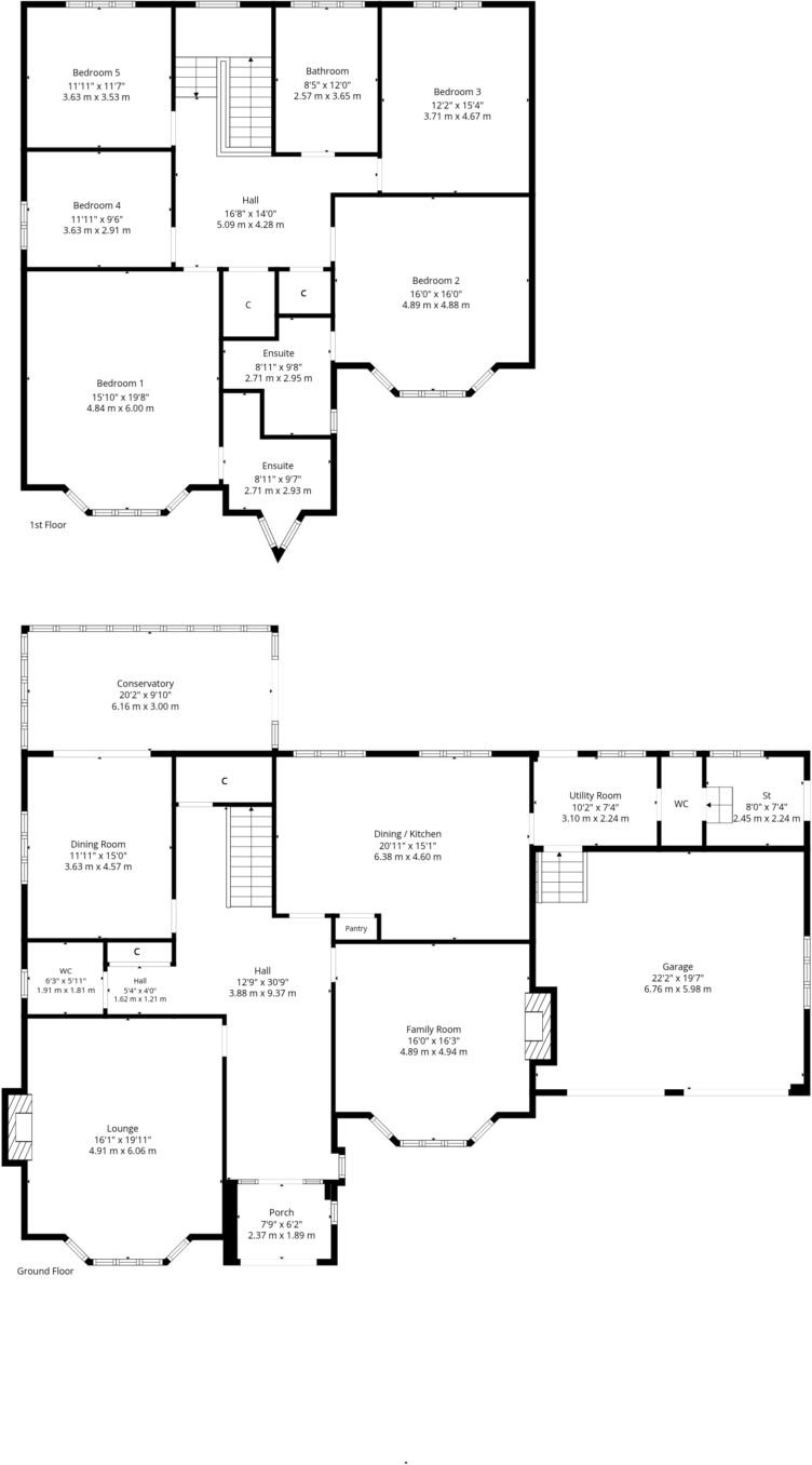 Burnside Road, Whitecraigs floorplan