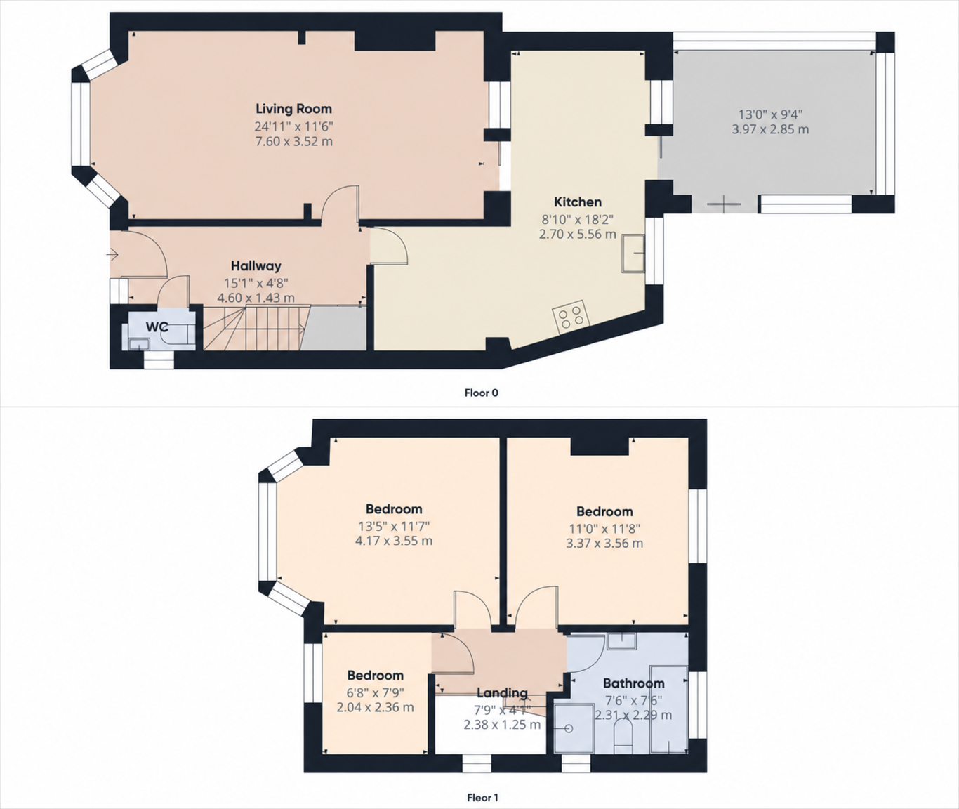 52, Brooklands Road, Hall Green, Birmingham, B28 floorplan