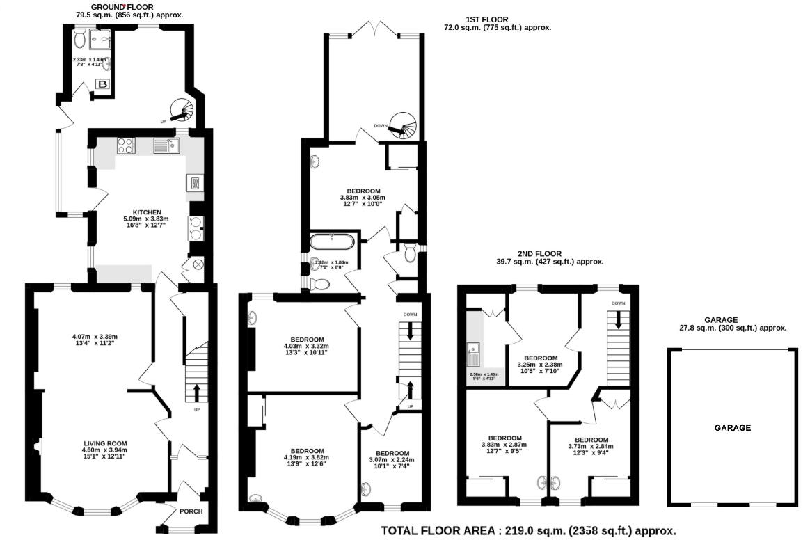 Garfield House, Port Isaac, PL29 floorplan