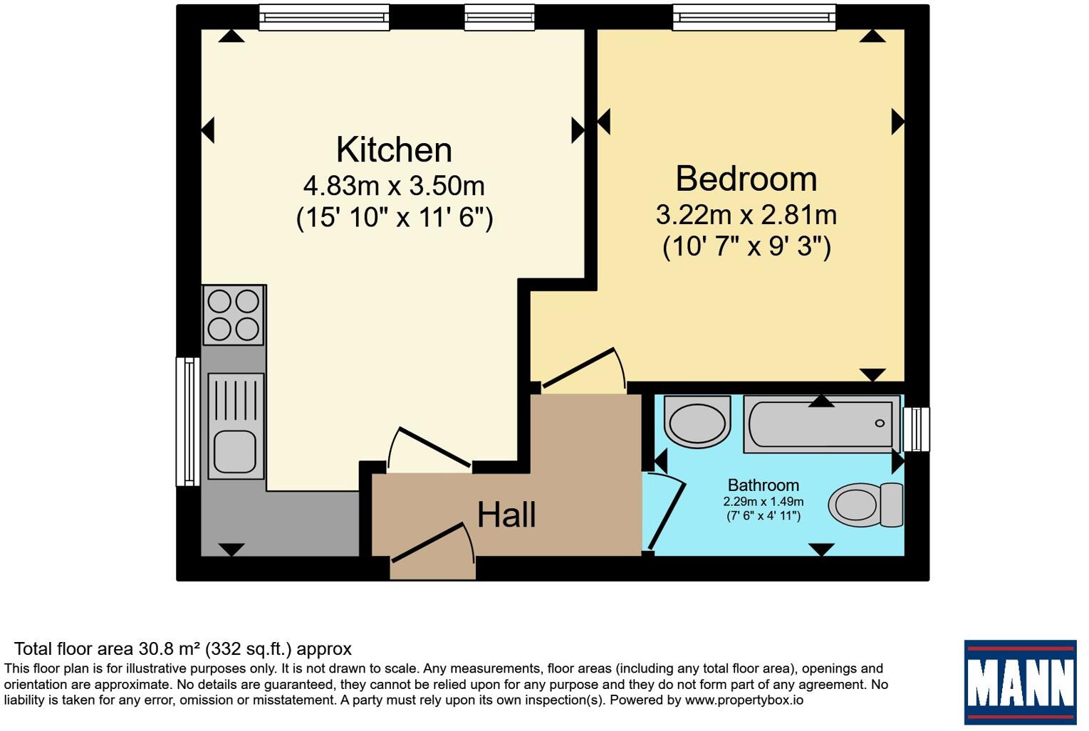 Rumbridge Street, Totton, Southampton, Hampshire, SO40 floorplan