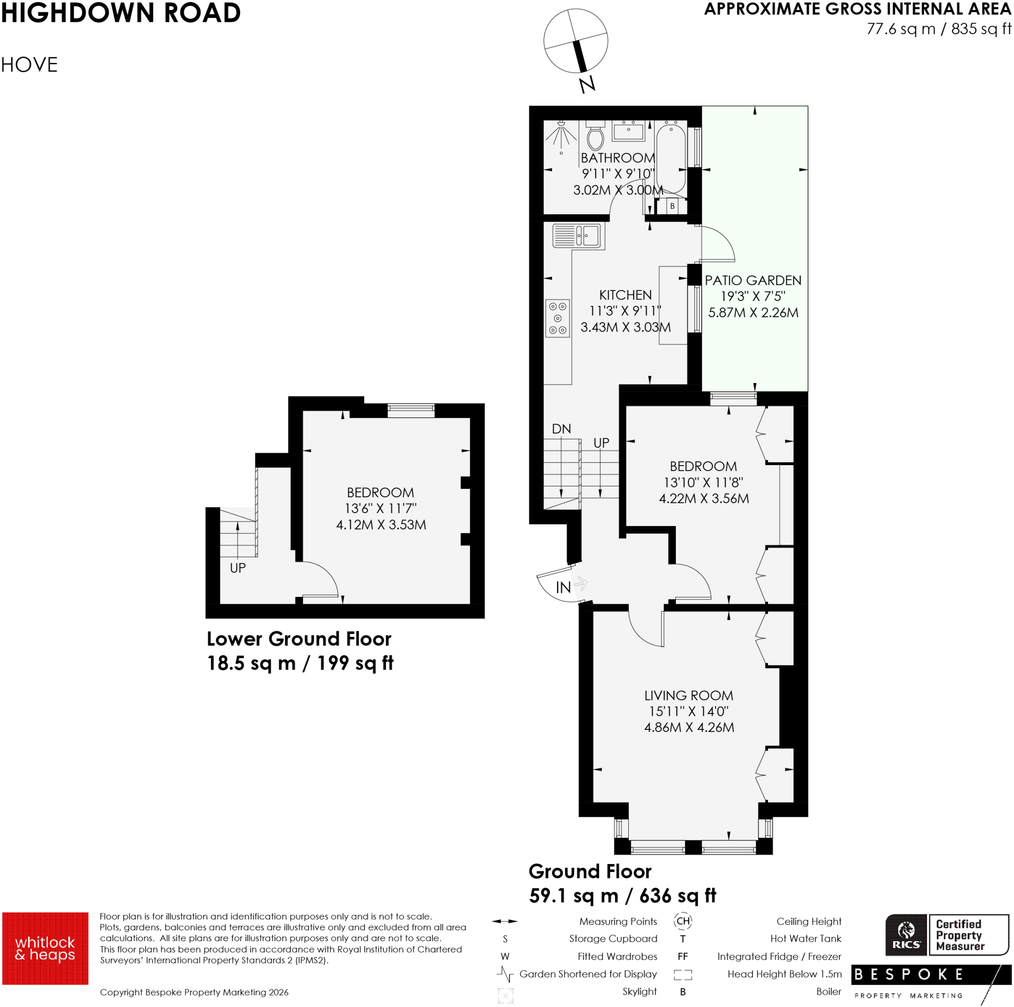 Highdown Road, Hove floorplan