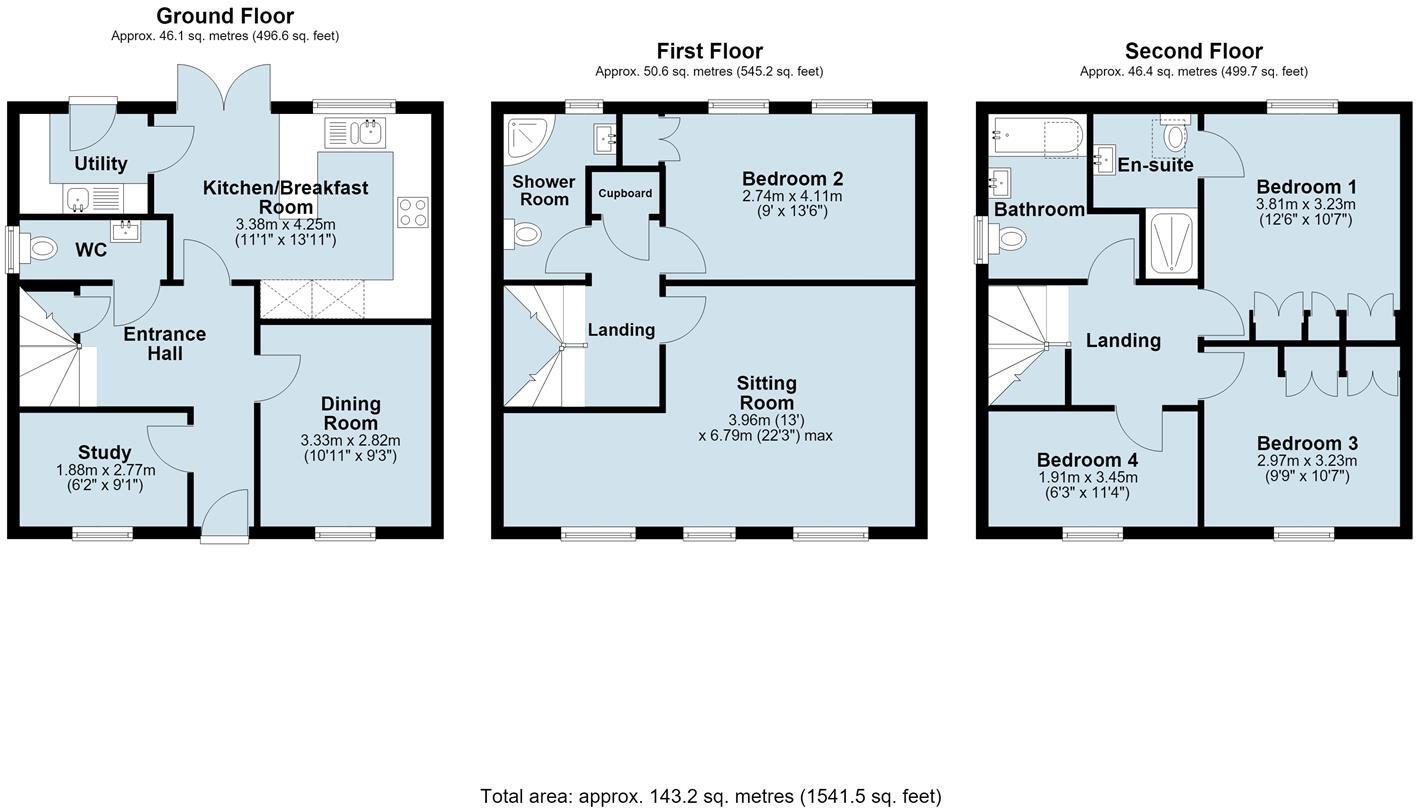 Harefield, Grange Park, Northampton, NN4 floorplan