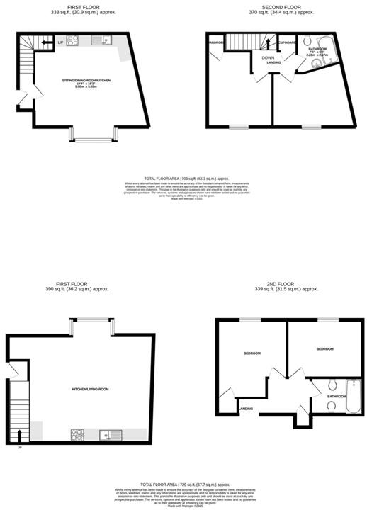 The Strand, Exmouth floorplan