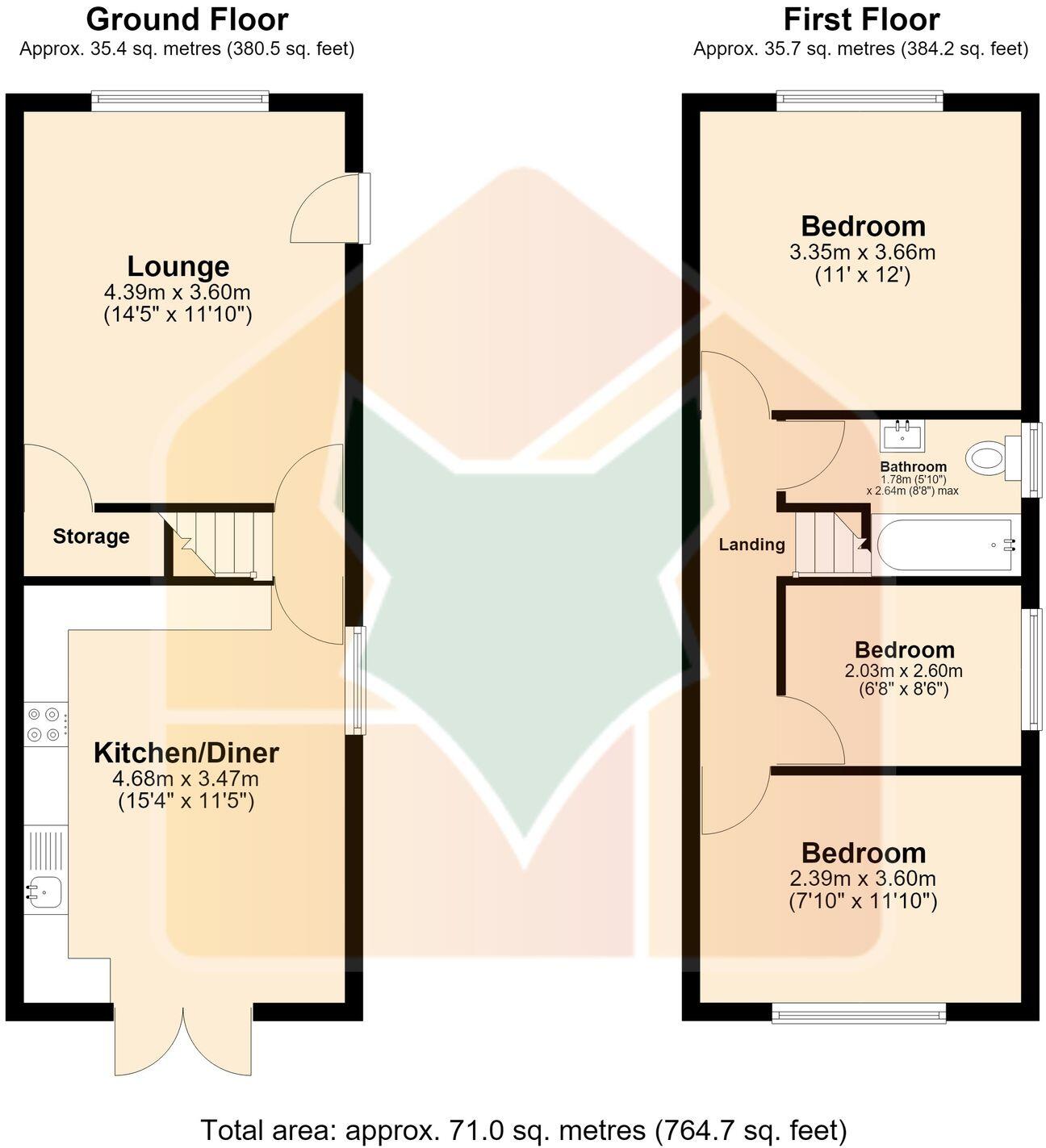 Back Street, East Stockwith, DN21 floorplan