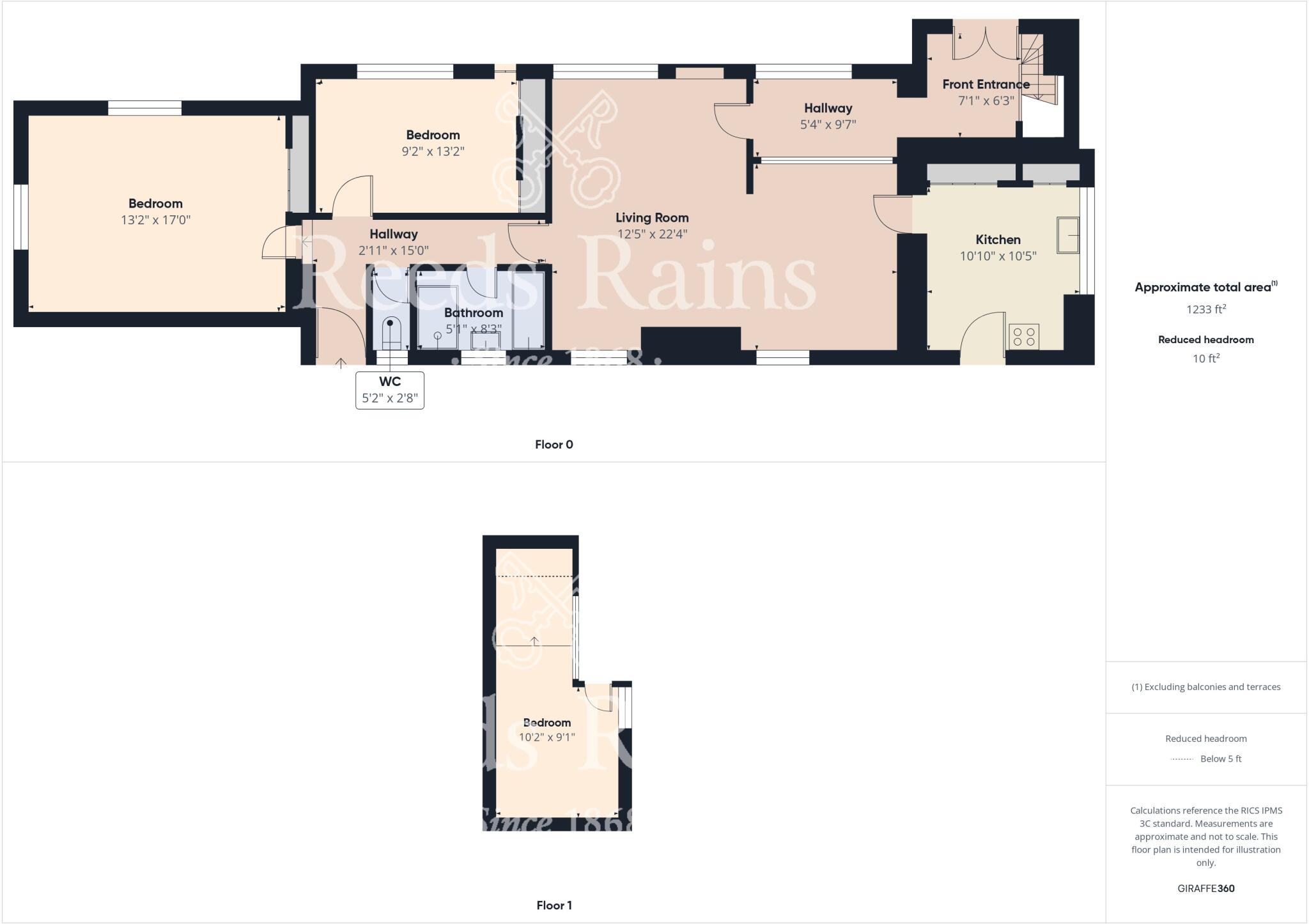 Rushyford, Ferryhill, Durham, DL17 floorplan