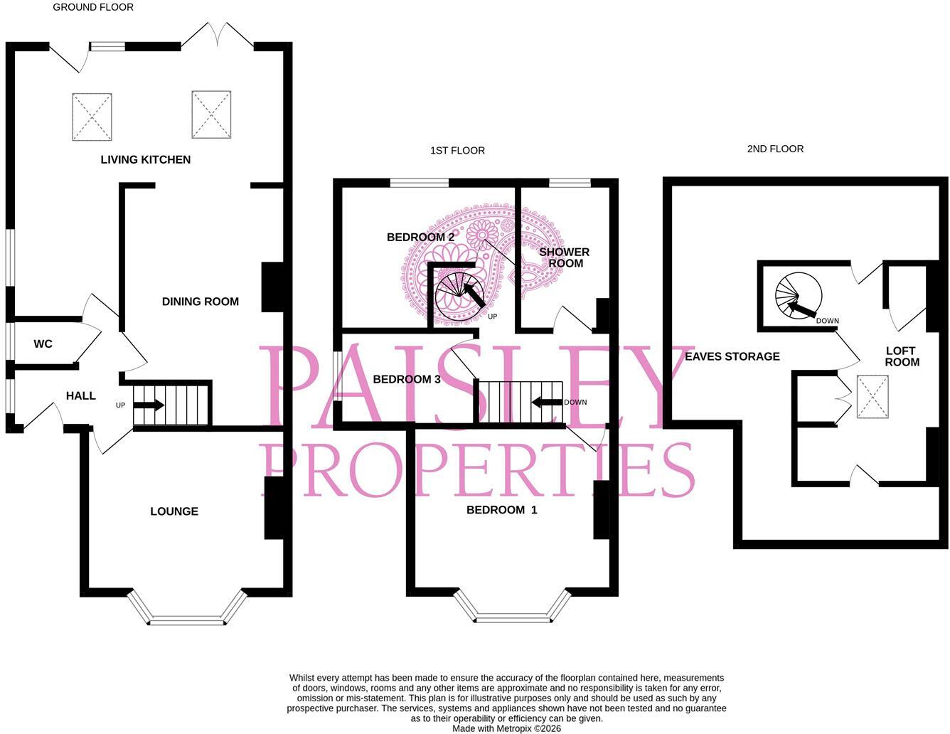 Benomley Crescent, Almondbury, Huddersfield, HD5 8LT floorplan