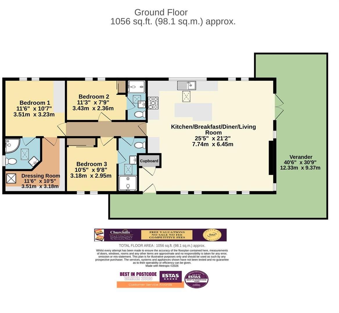 Abbots Green, Bulk floorplan