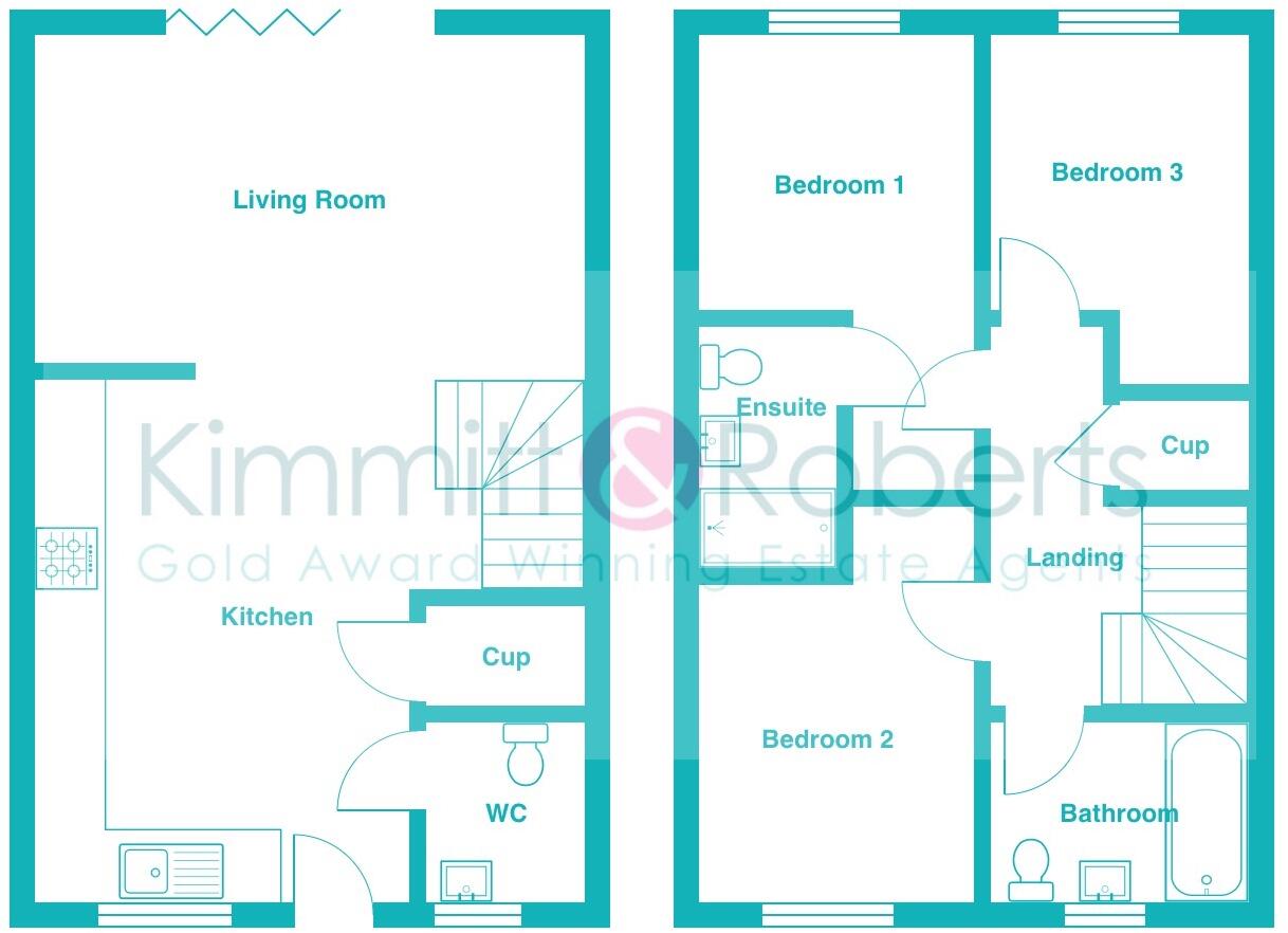 Edderacres Walk, Wingate, Durham, TS28 5FH floorplan