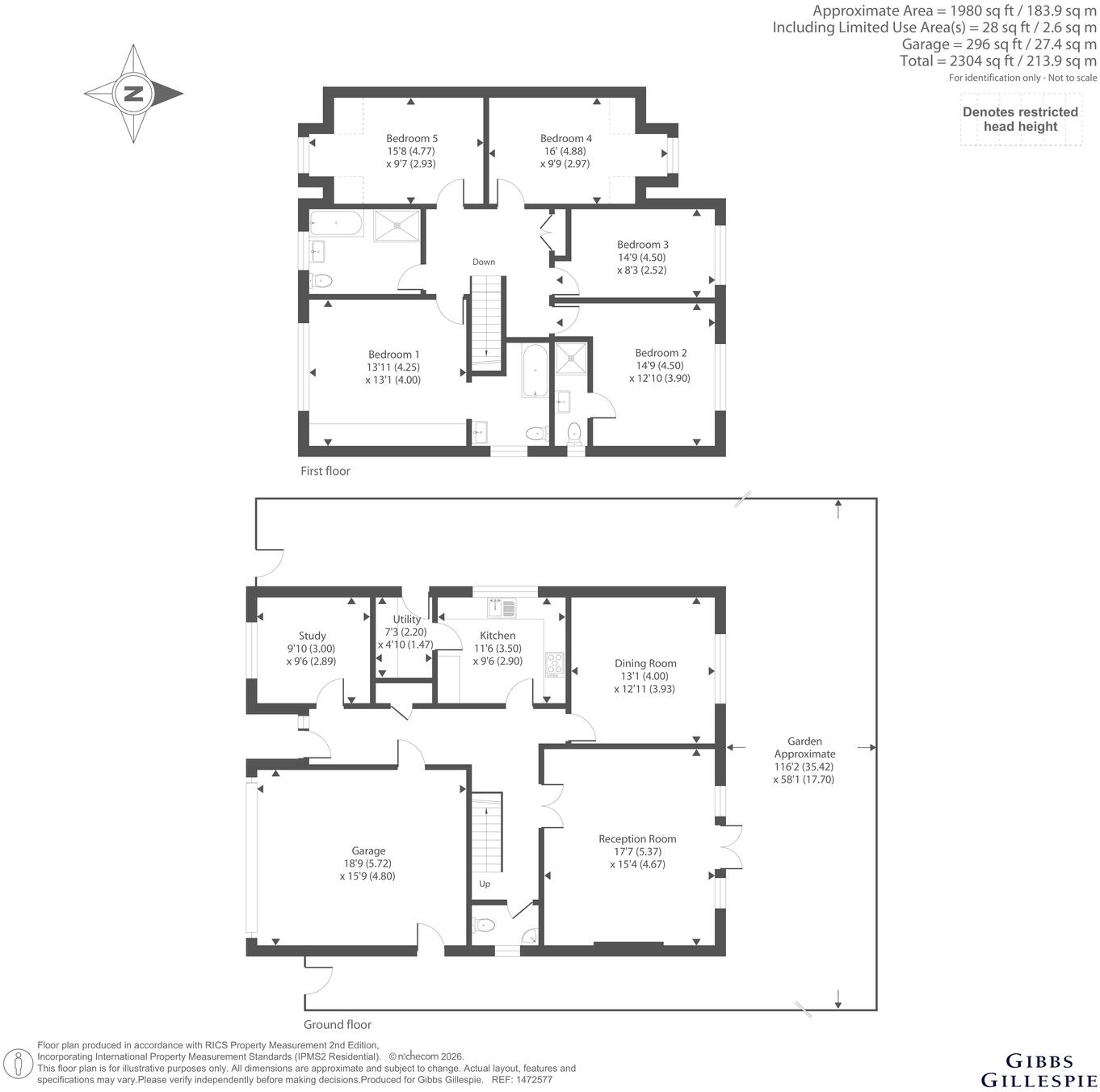 Valley Road, Rickmansworth, Hertfordshire floorplan