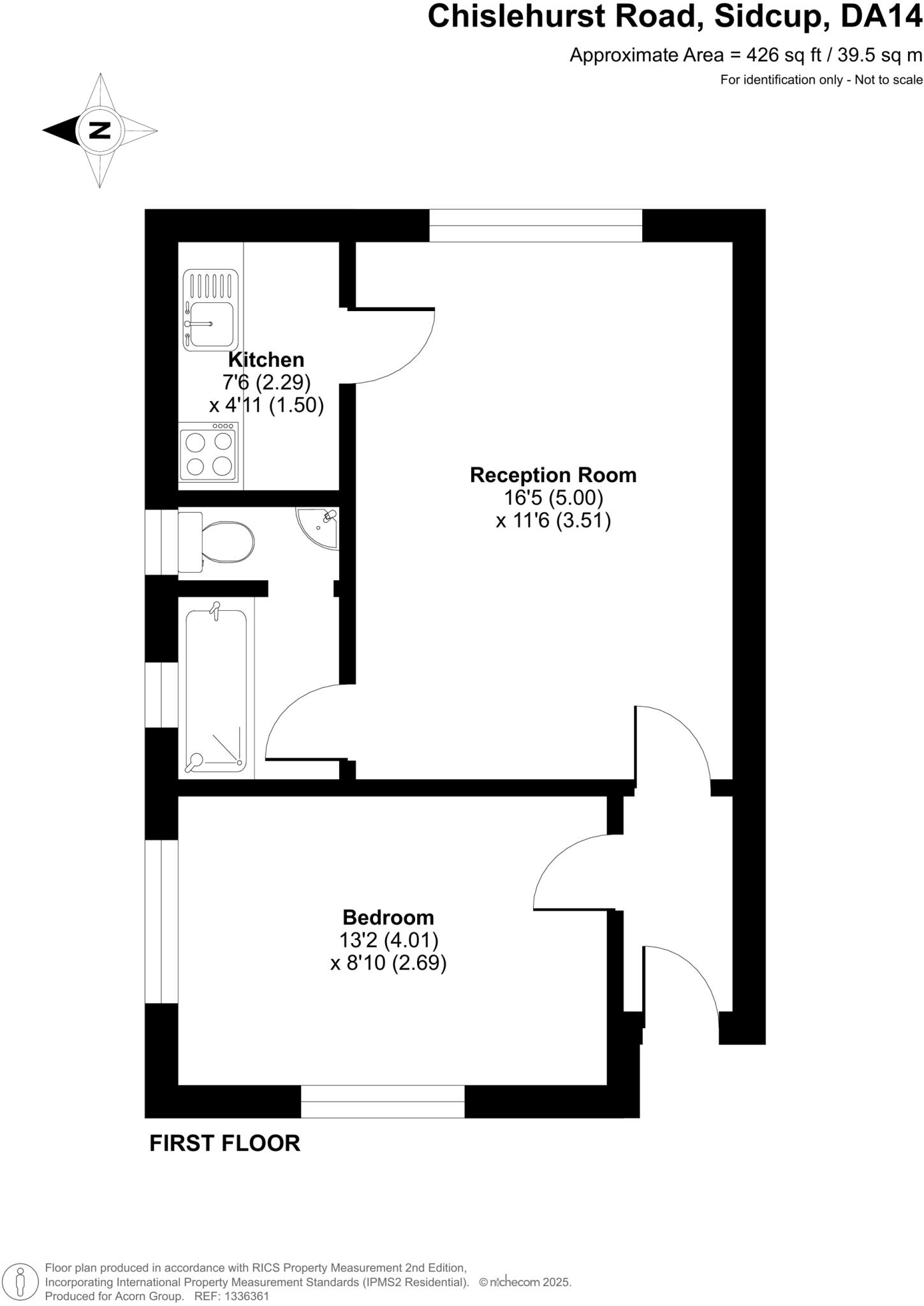 Chislehurst Road Sidcup DA14 floorplan