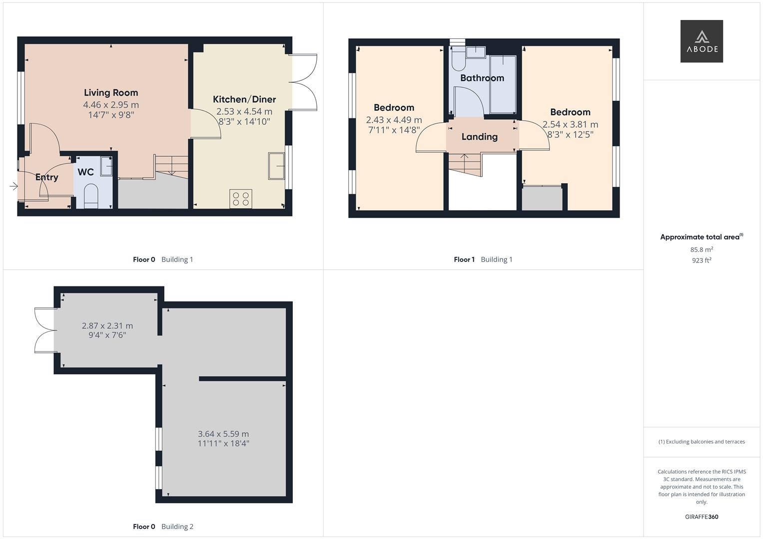 Bamford Way, Uttoxeter, Staffordshire floorplan