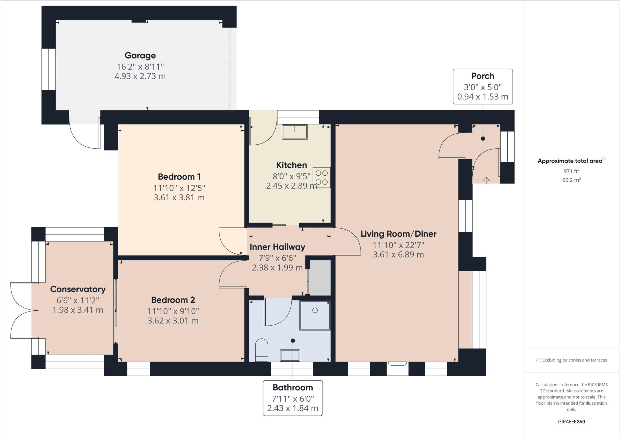 Far Lash, Burbage, LE10 floorplan
