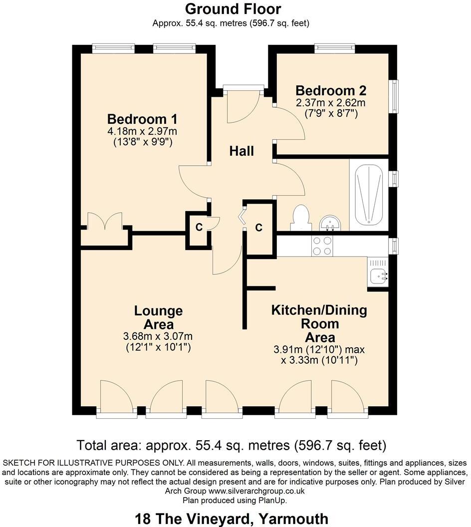 Yarmouth, Isle of Wight floorplan