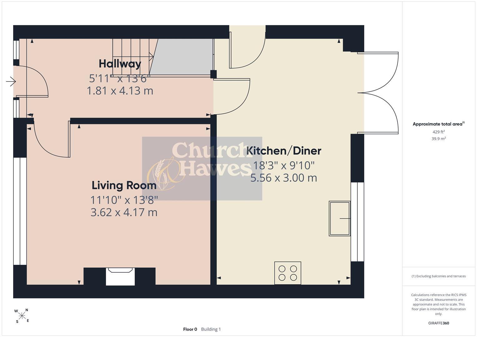 Browning Road, Maldon floorplan