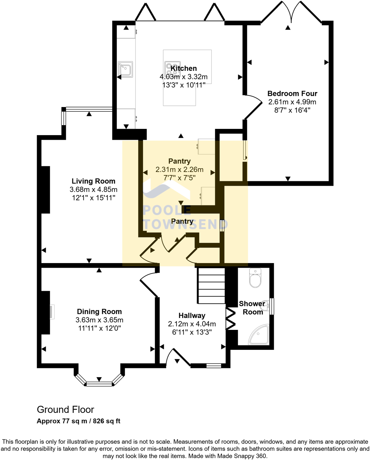Meadow Cottage, Thornfield Road, Grange over Sands floorplan