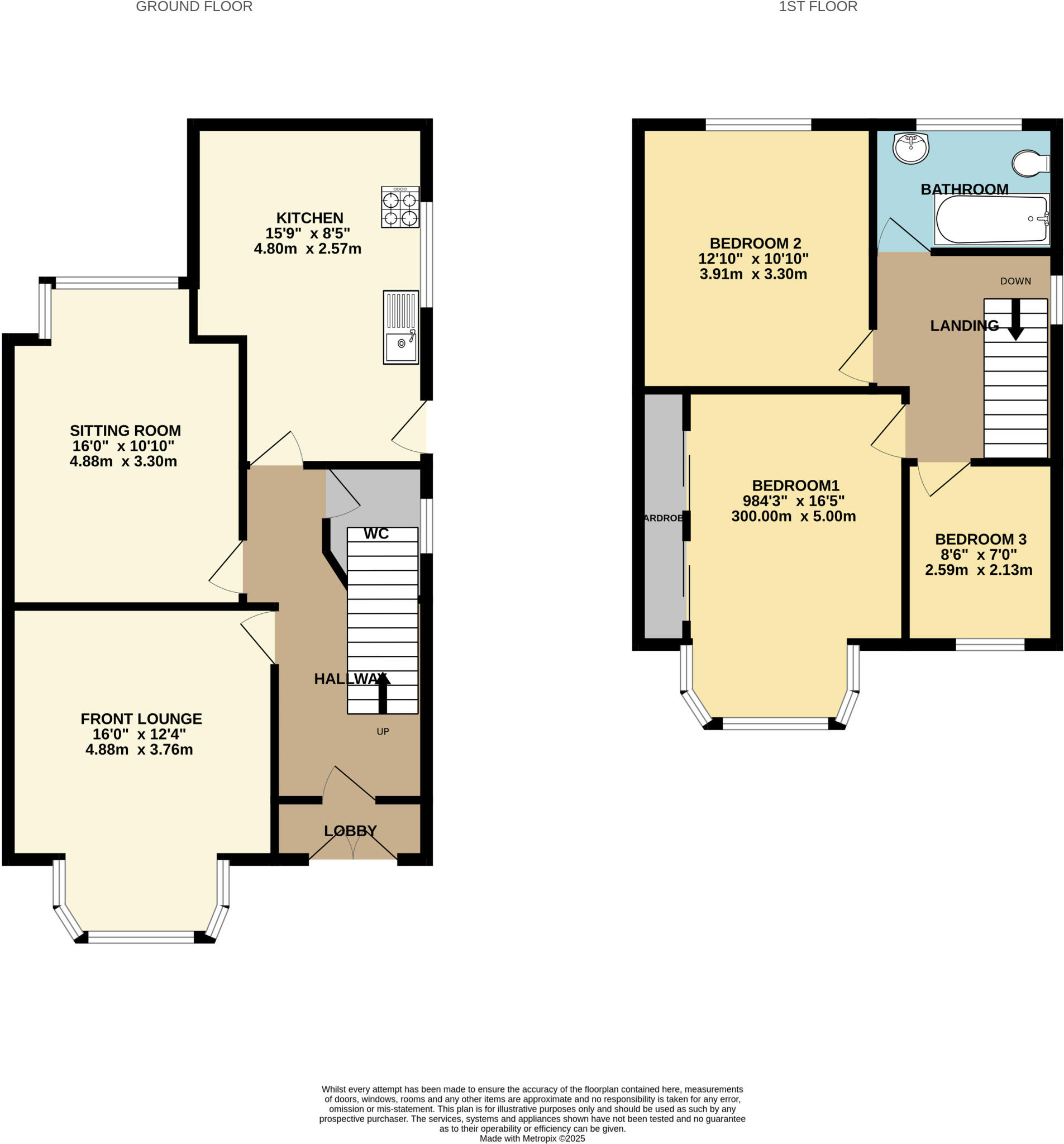 Compton Drive, Grimsby, DN34 floorplan
