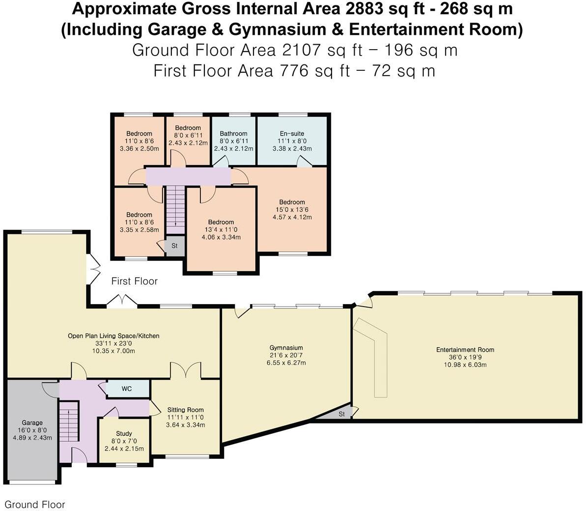 Bridle Way, Great Amwell floorplan