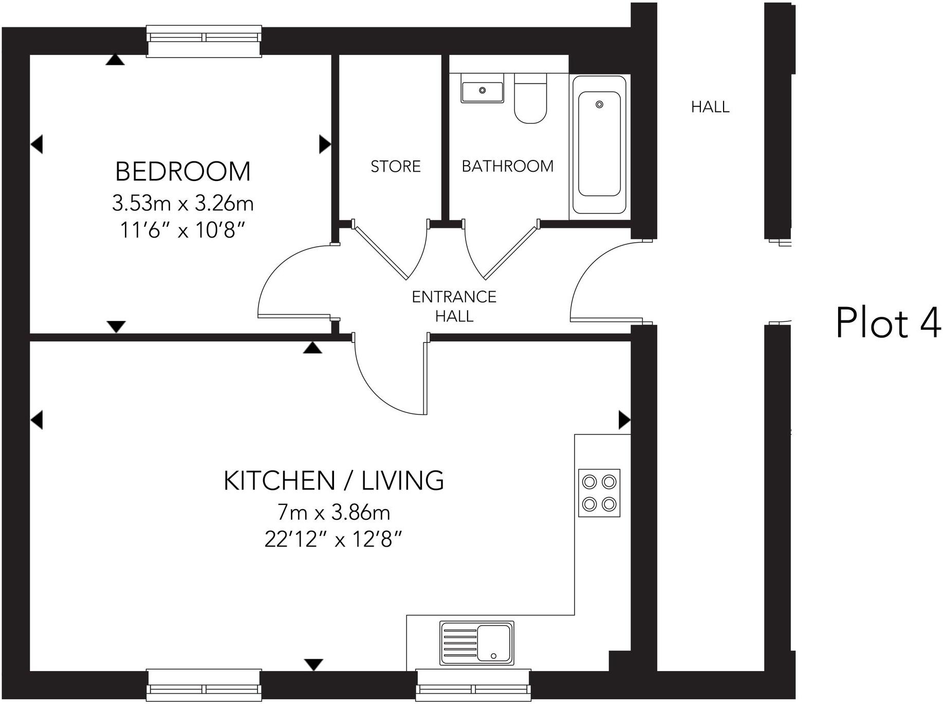 4, Blackhall Meadow, Loxwood, RH14 floorplan