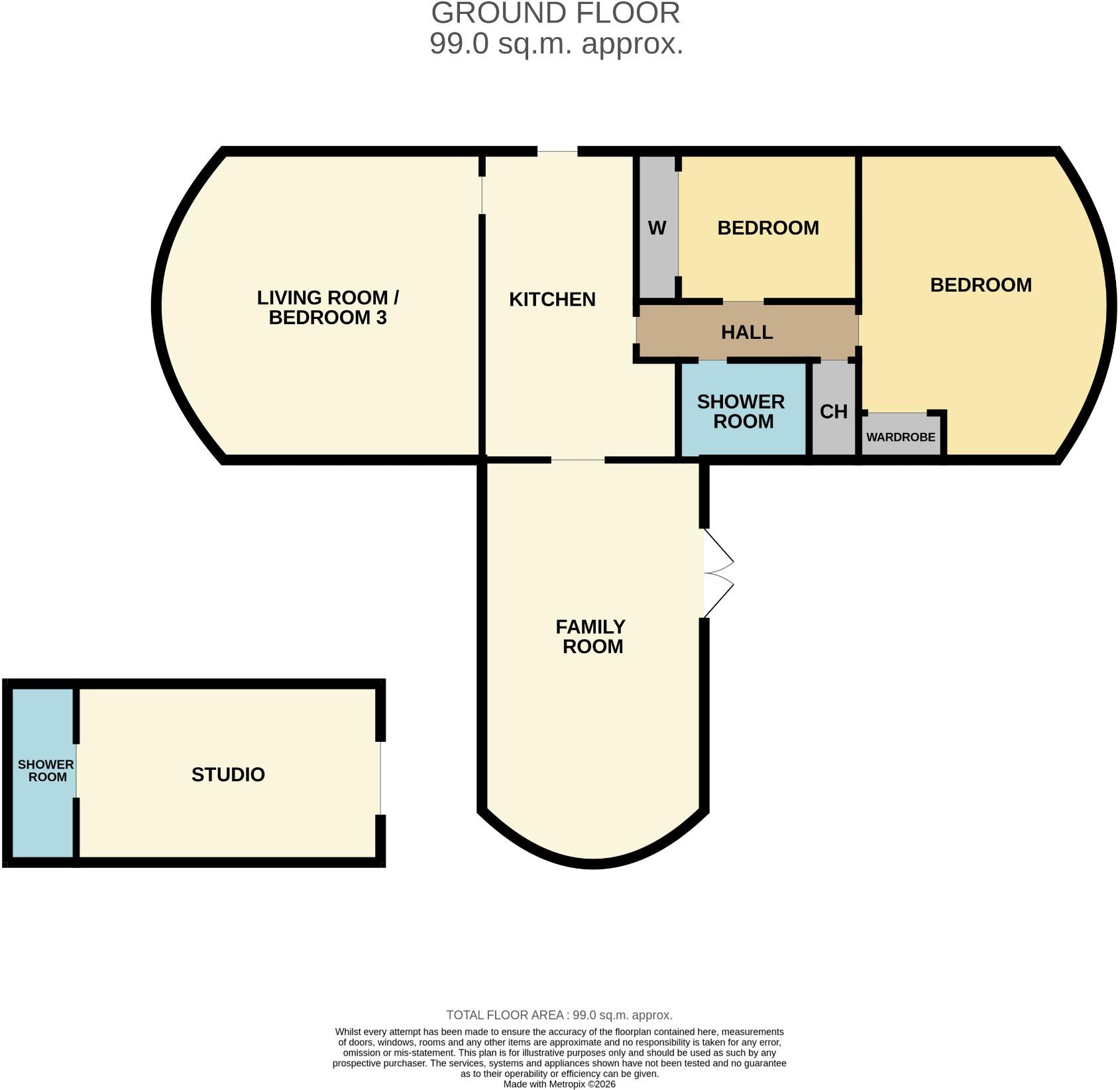 1 Kirkstyle, St Vigeans, Arbroath, DD11 4RB  floorplan