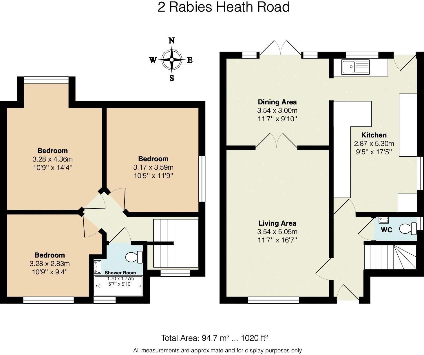 Rabies Heath Road, Bletchingley floorplan