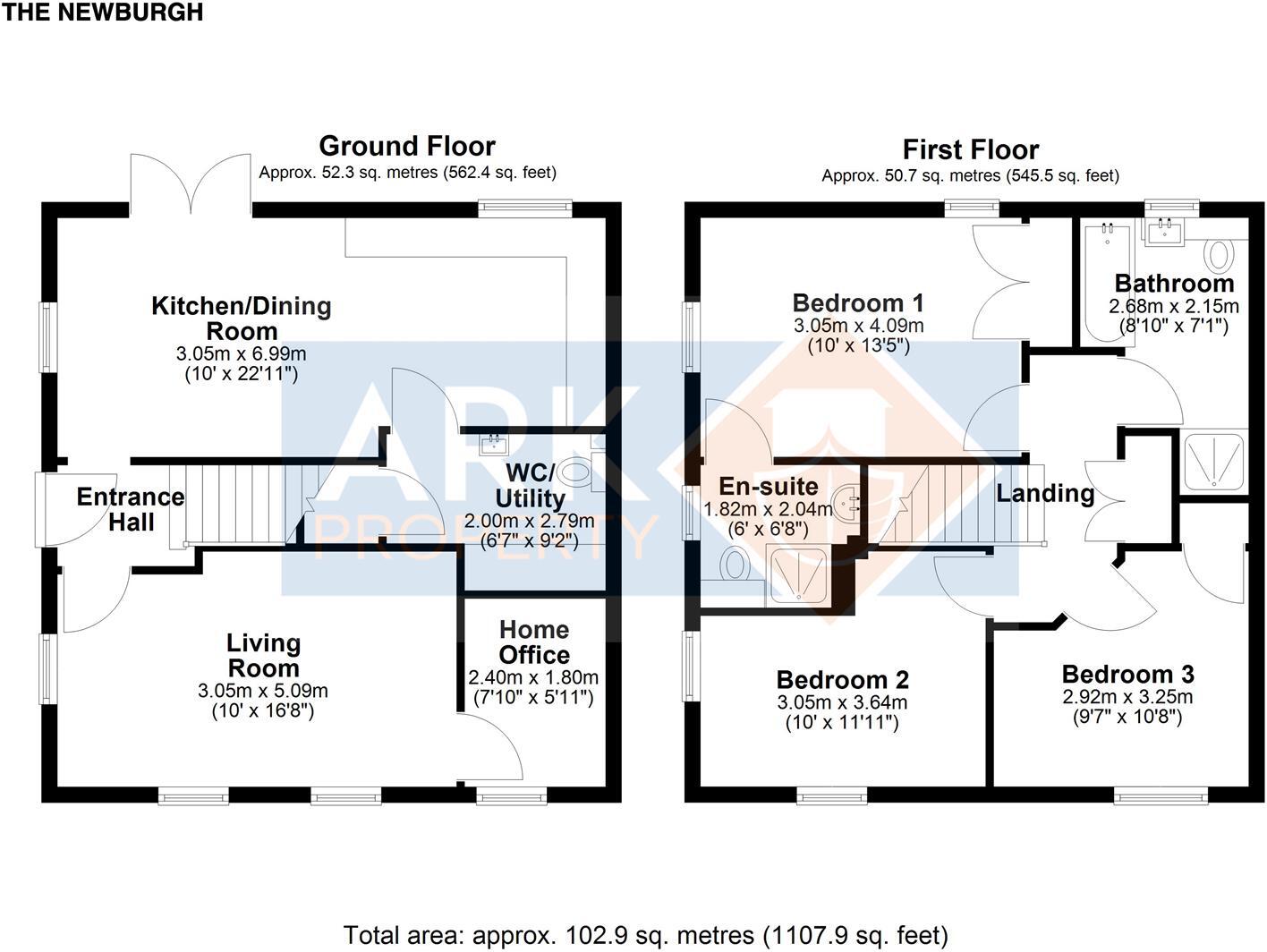 Gleneagles Drive, Woodhall Spa floorplan