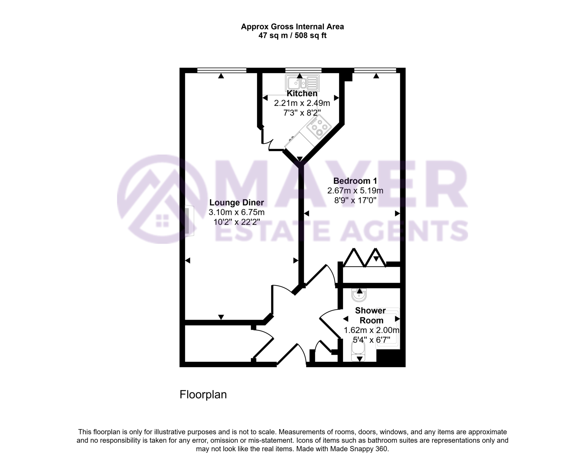 Highbridge Court, Plymouth floorplan