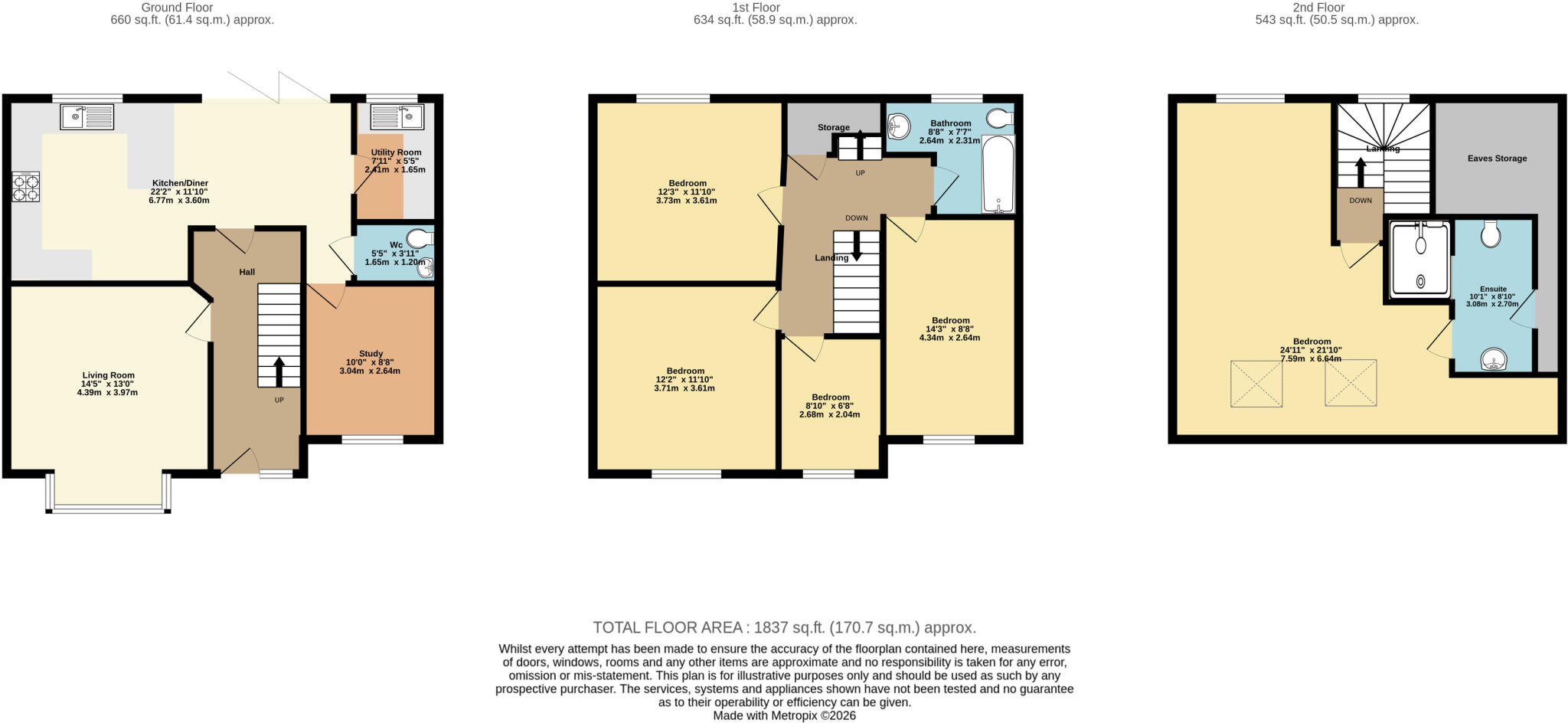 Darnley Avenue, Bristol, BS7 floorplan