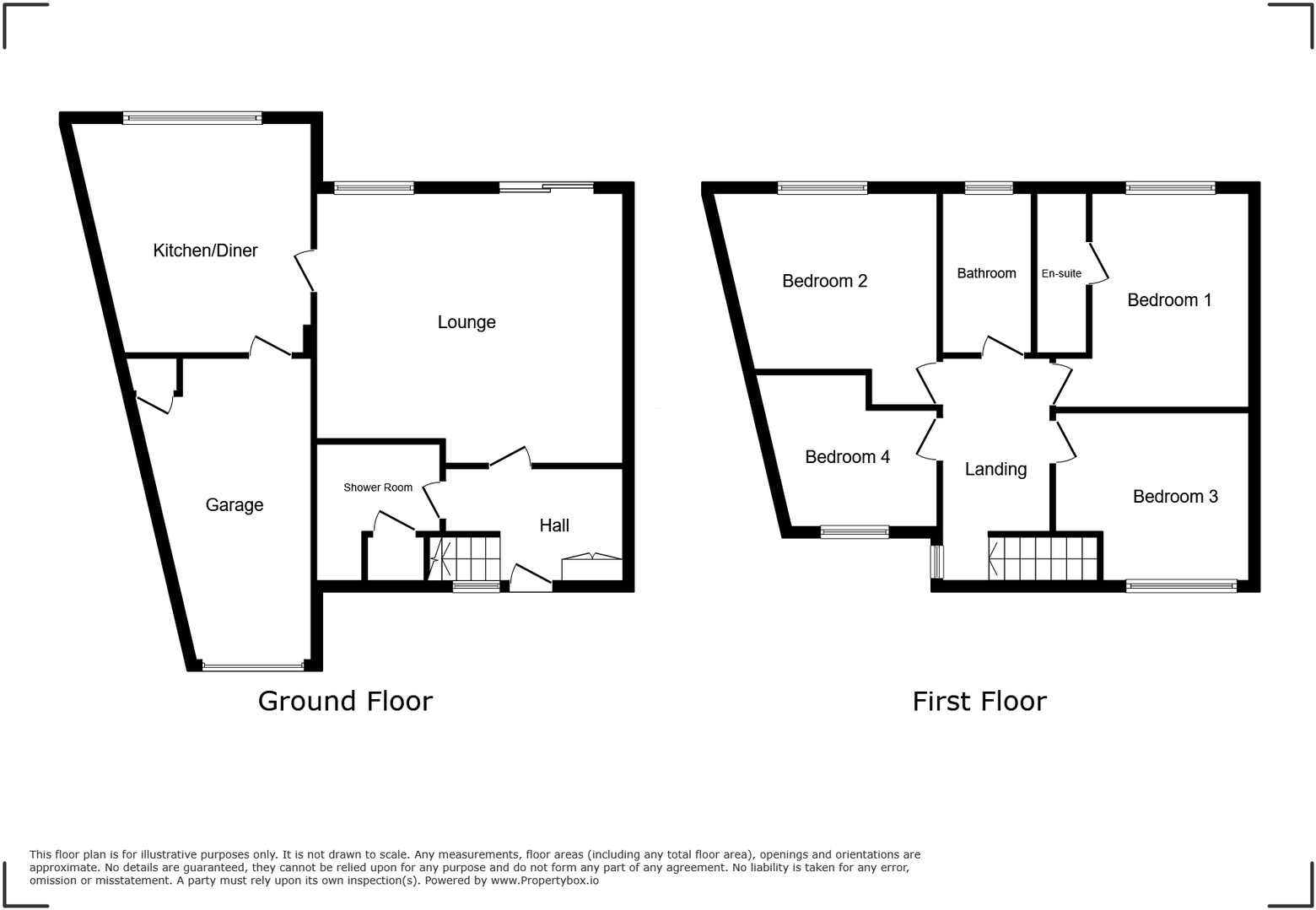Brocks Hill Drive, Oadby floorplan