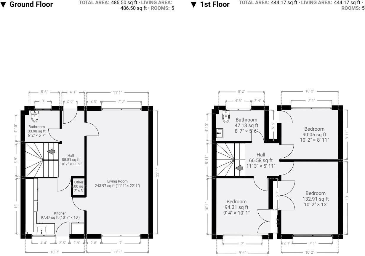 Ossett Close, Prenton, Merseyside, CH43 floorplan