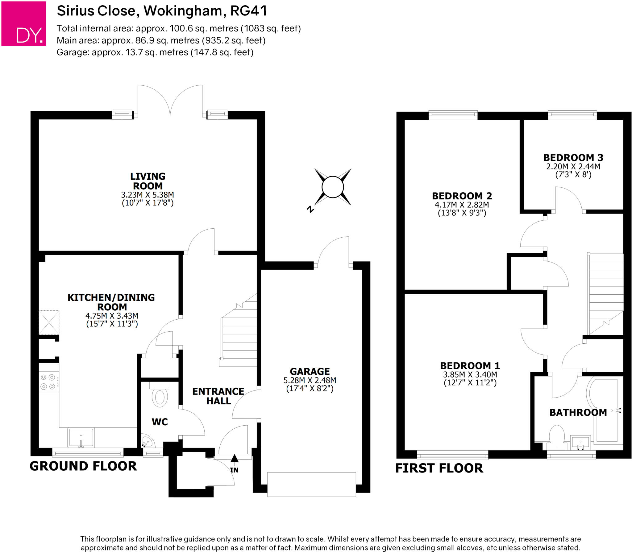 Sirius Close, Wokingham, Berkshire, RG41 floorplan