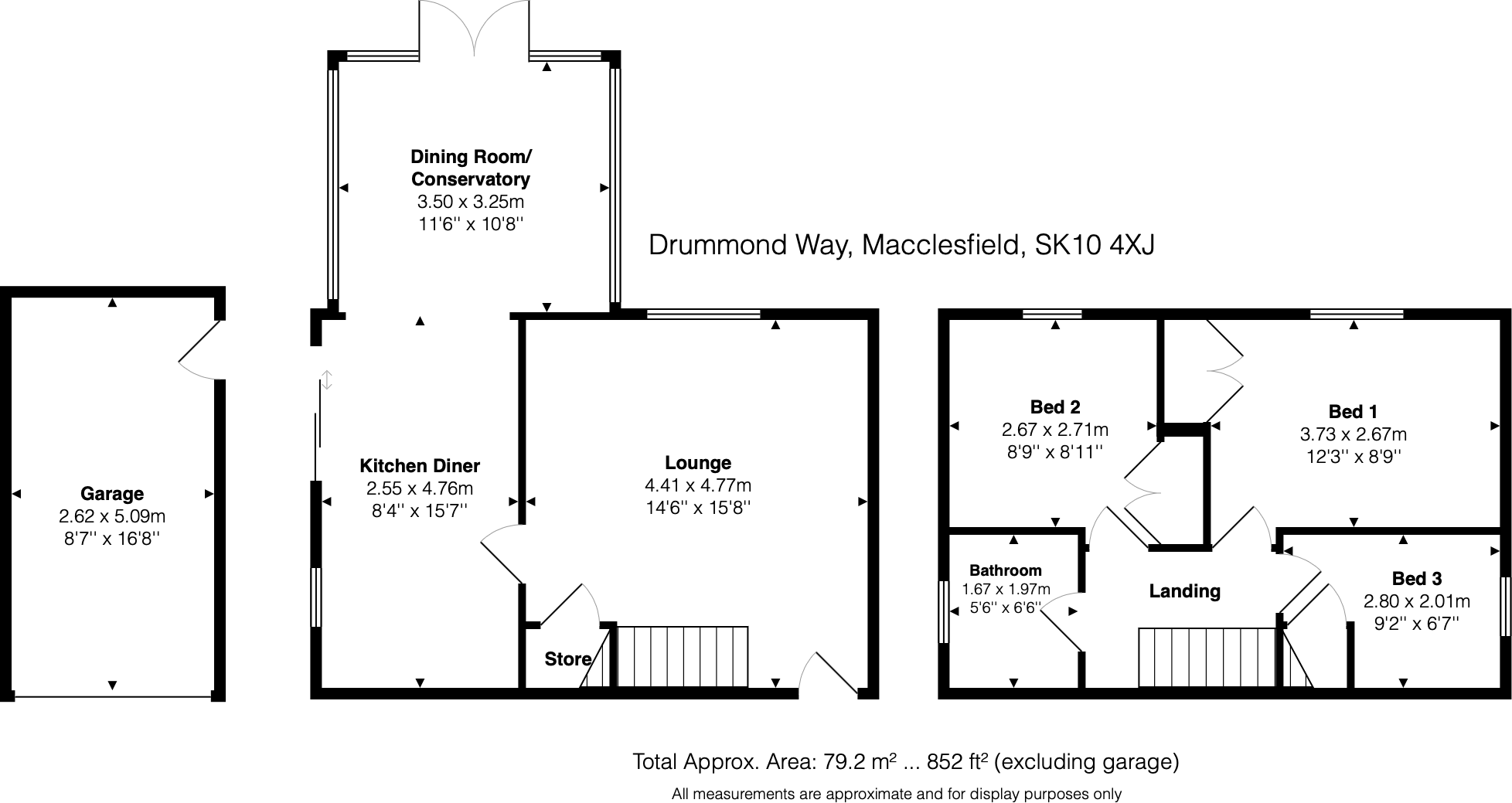 Drummond Way, Macclesfield, SK10 4XJ floorplan