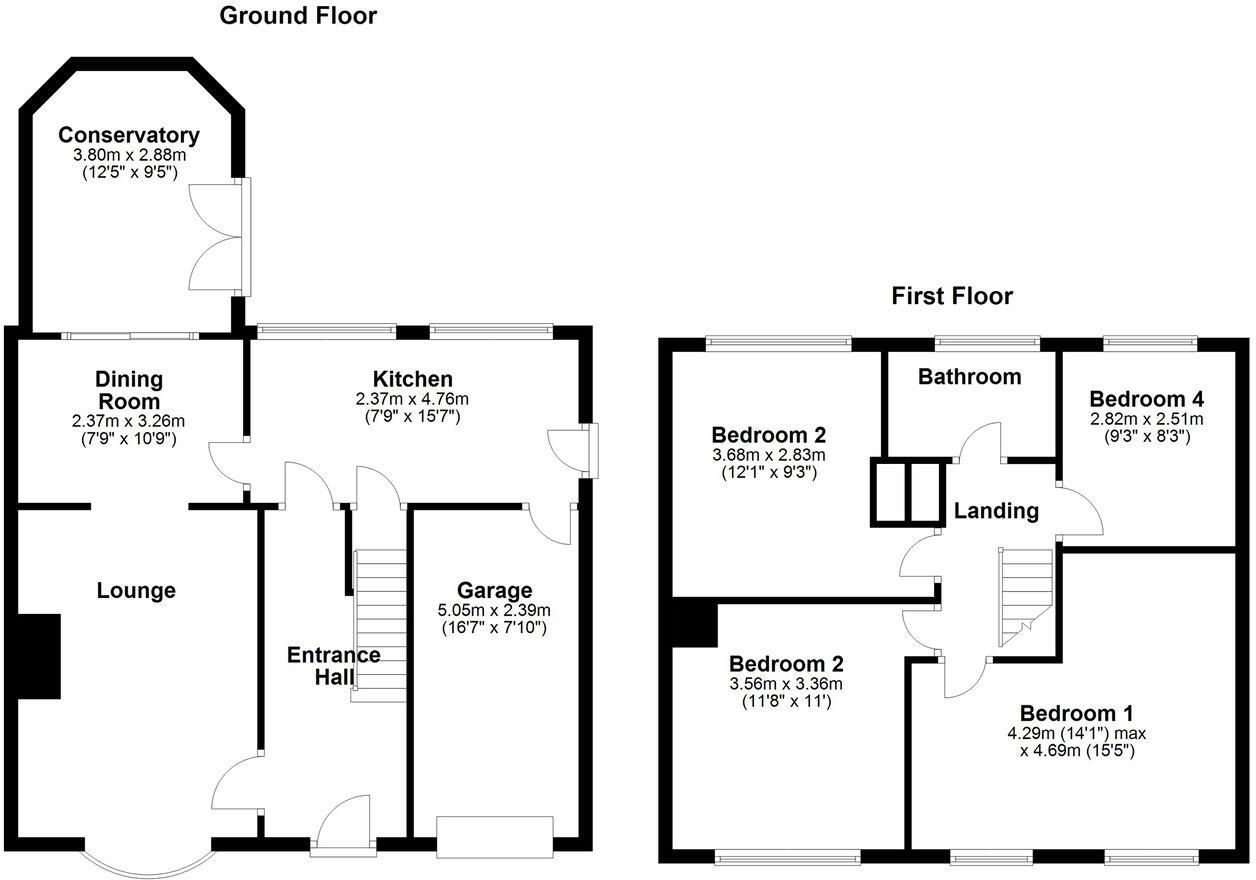 Westcroft, Honley, Holmfirth, HD9 floorplan