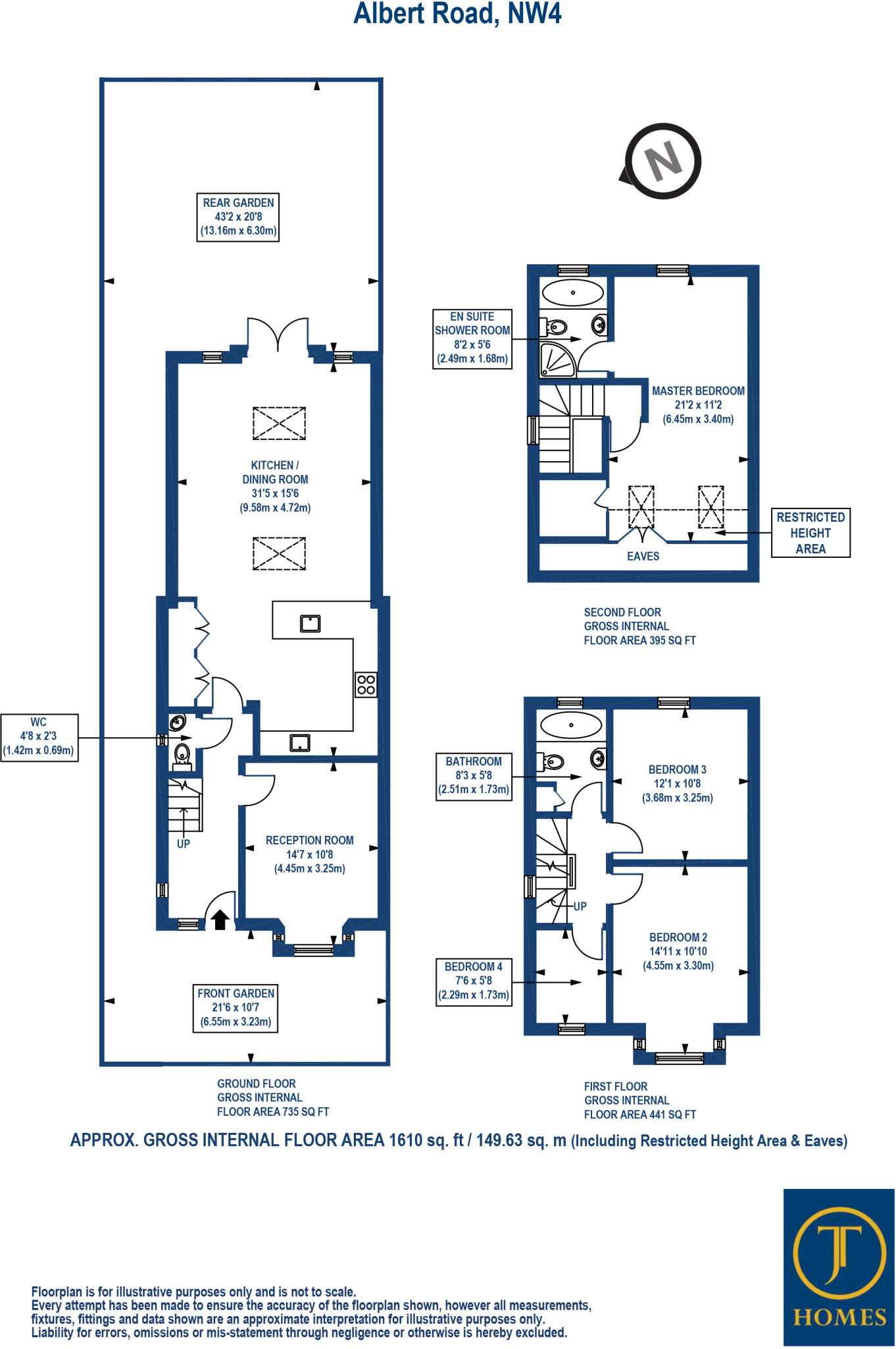 Albert Road, London, NW4 floorplan