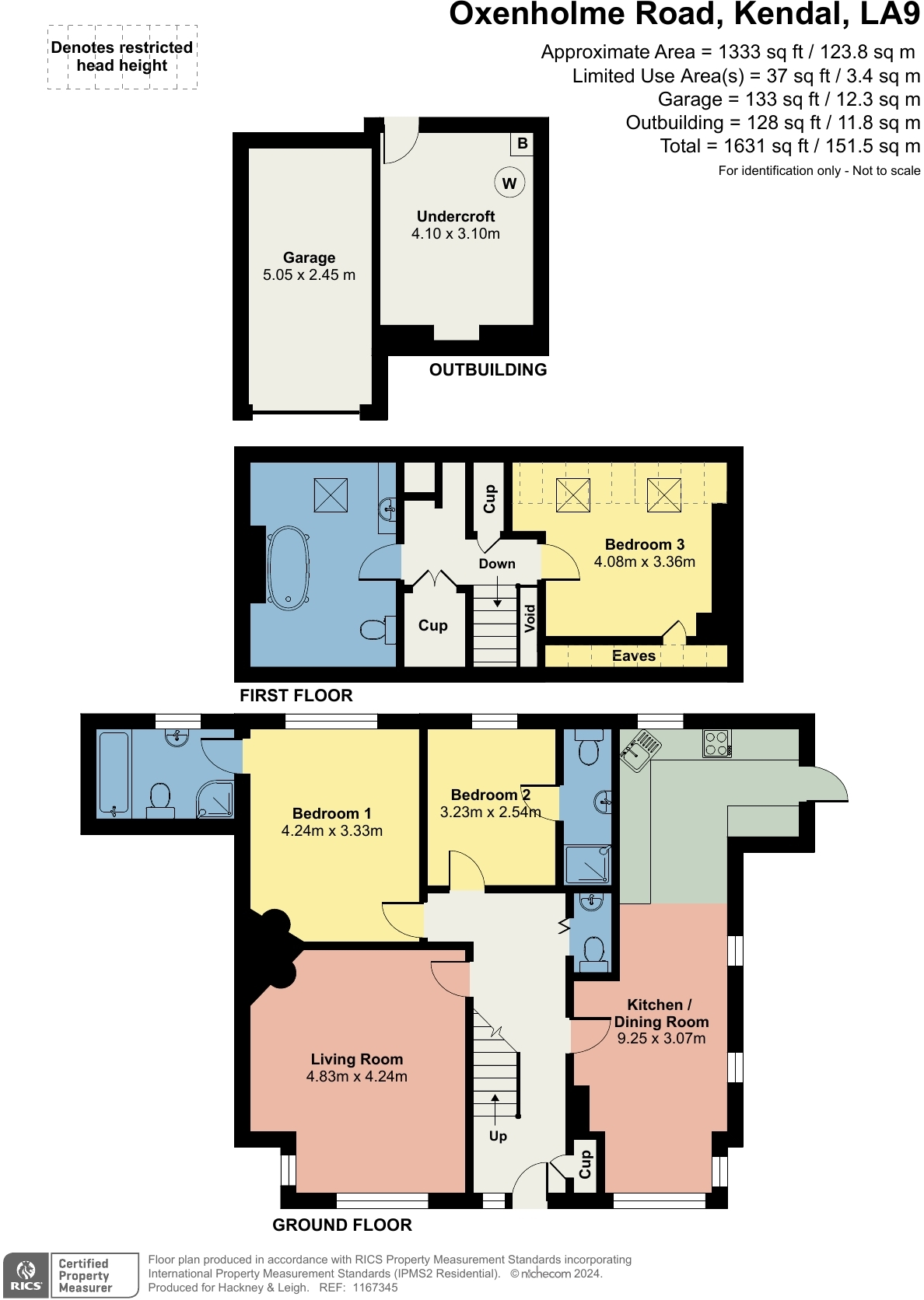 36 Oxenholme Road, Kendal, LA9 7HH  floorplan