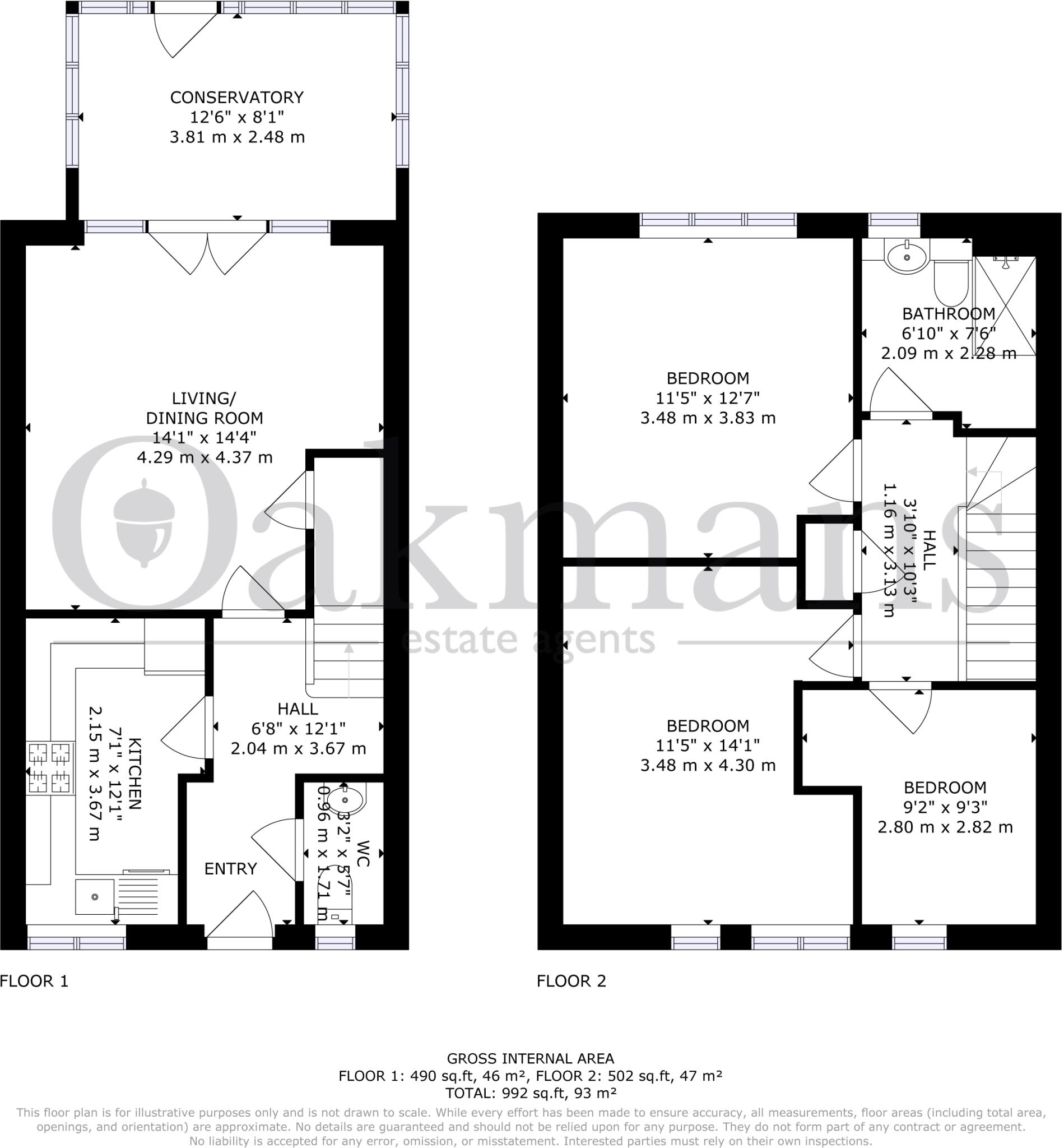 Chatham Road, Birmingham, B31 floorplan
