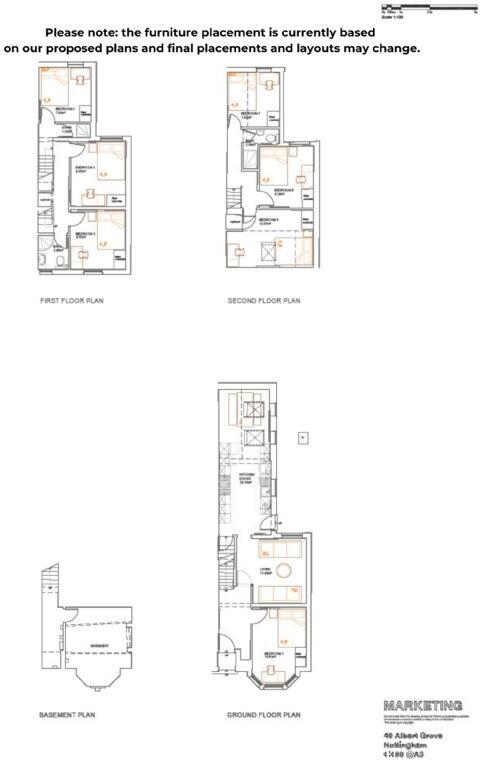 40 Albert Grove NG7 1PA floorplan