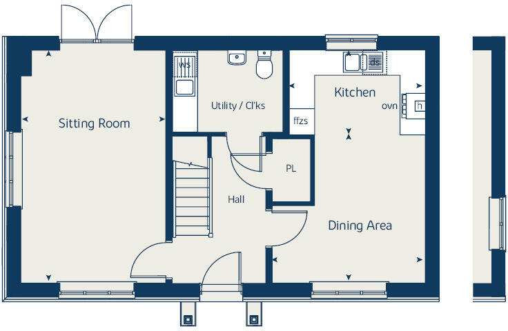 Marshall Road,
Devizes,
SN10 3HJ floorplan