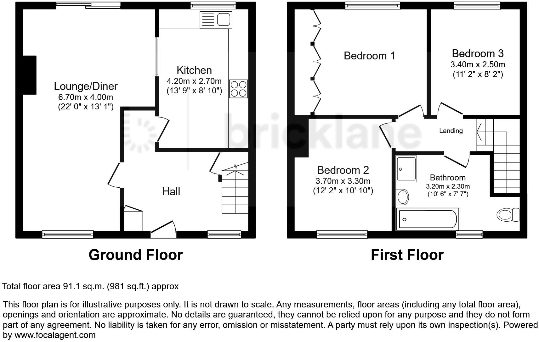 Somerdale Avenue, Bristol, BS4 floorplan