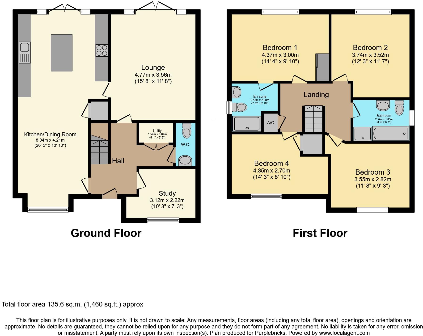 Teal Way, Crewe, CW2 floorplan