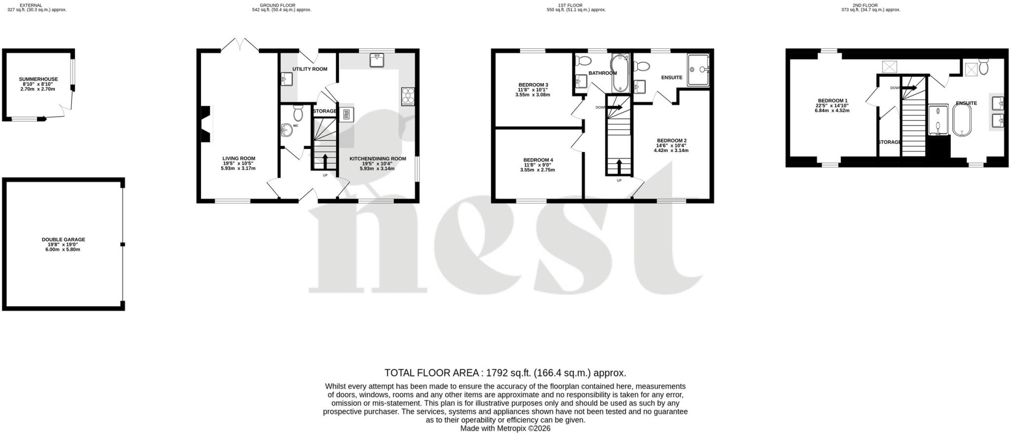 Jurston Walk, Wellington floorplan