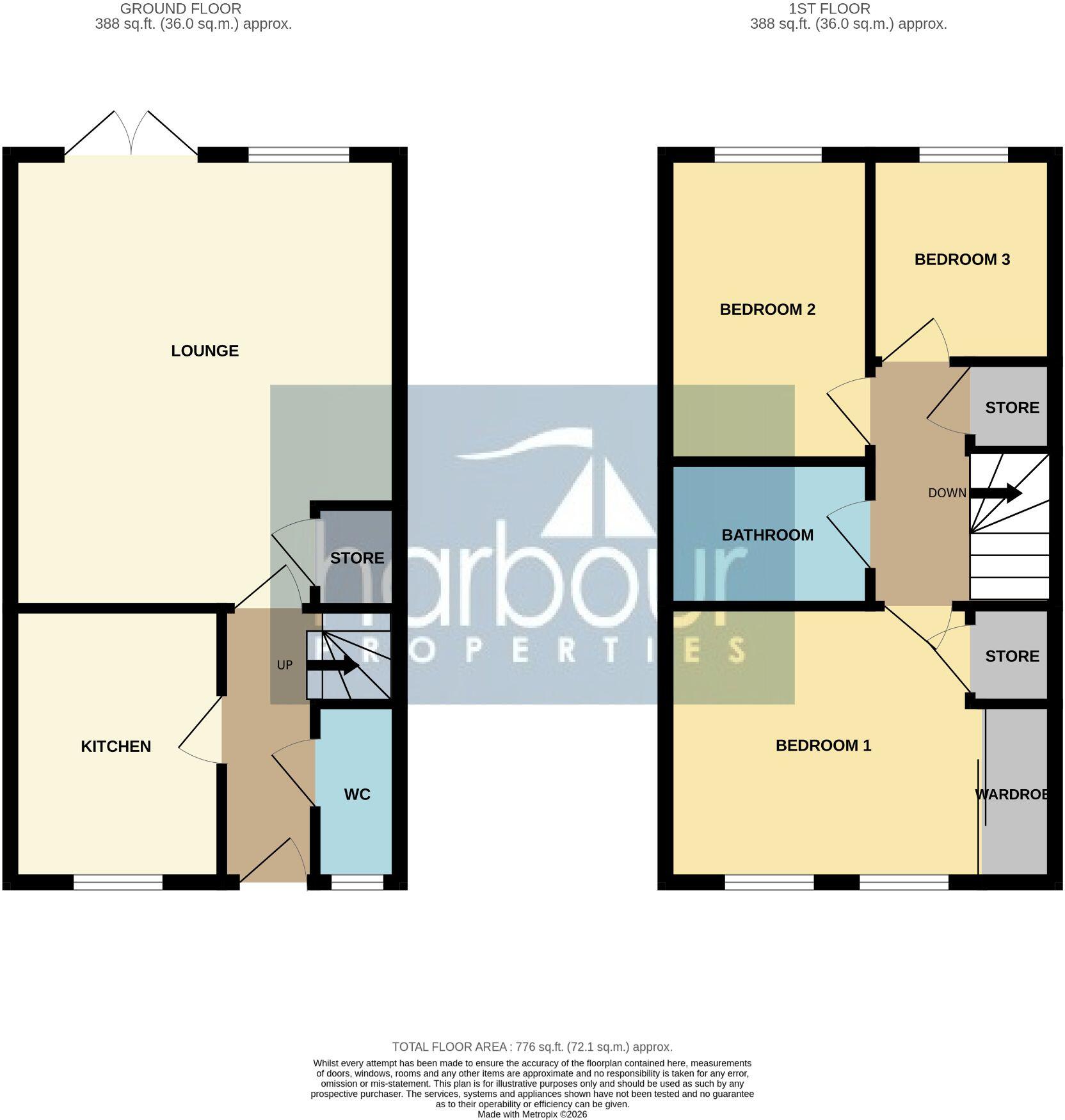 Chapel Lane, Warton, PR4 floorplan