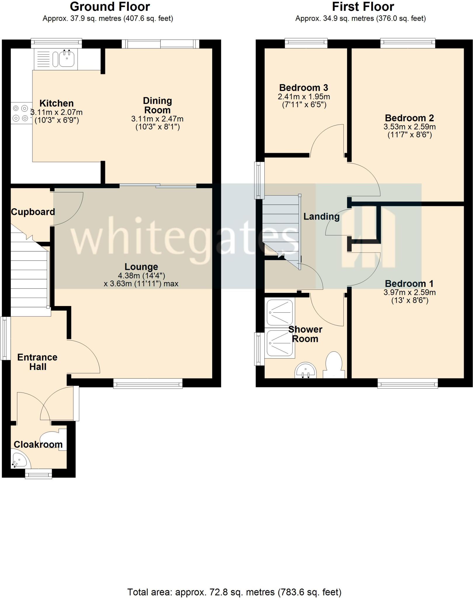 Greenfield Gardens, Athersley North, S71 floorplan