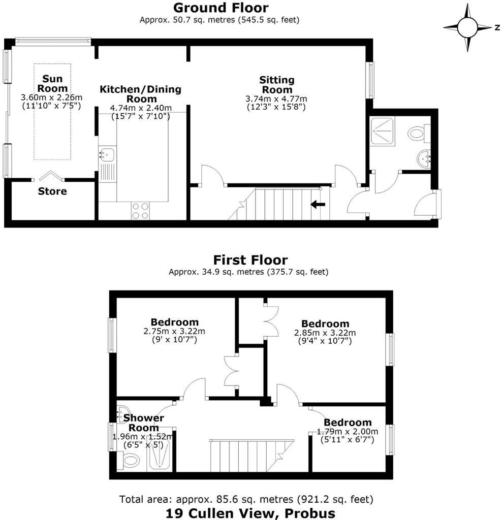 Cullen View, Probus floorplan