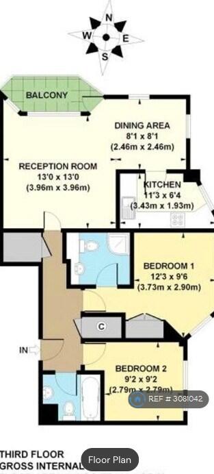 Lime Kiln Wharf, London, E14 floorplan