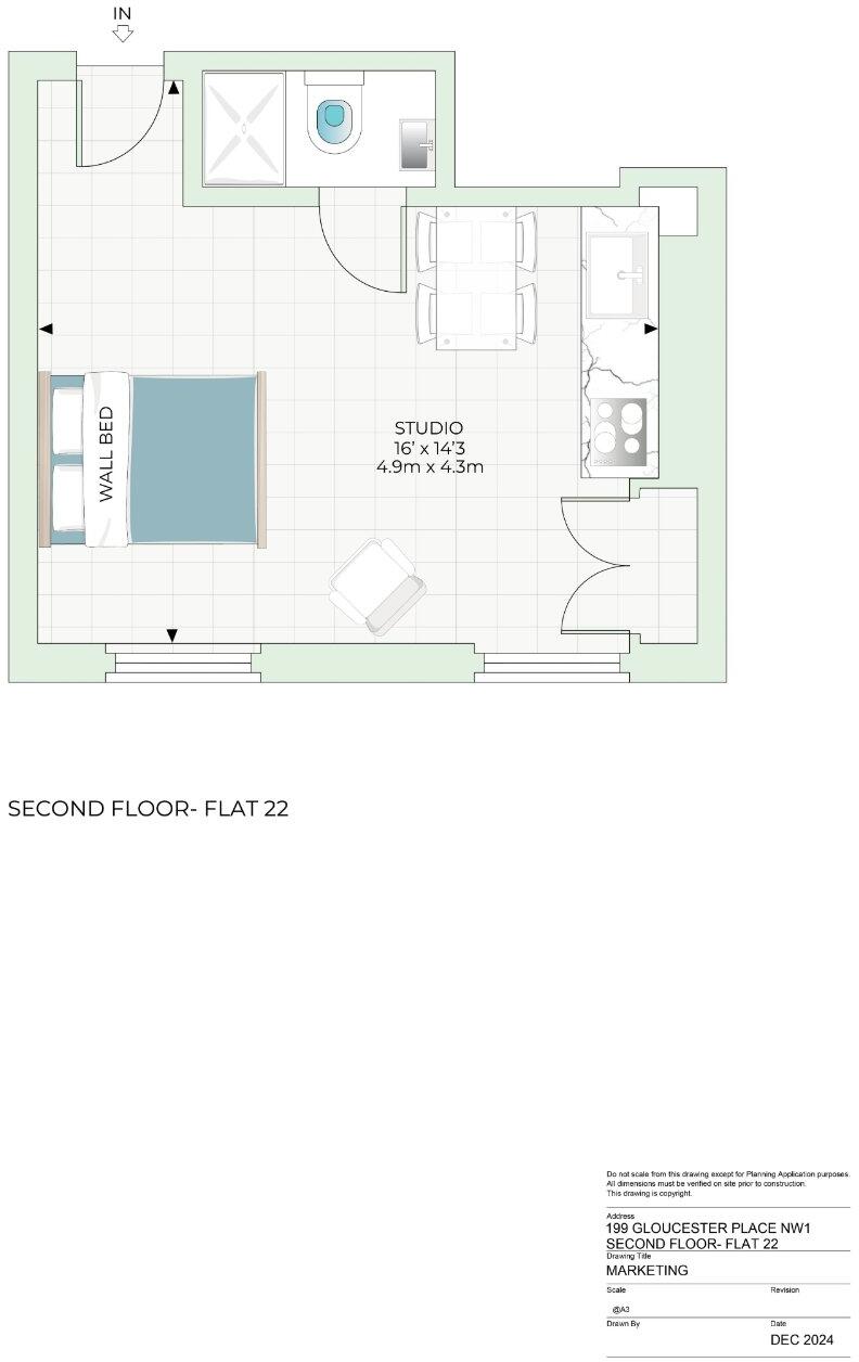 Gloucester Place, London floorplan