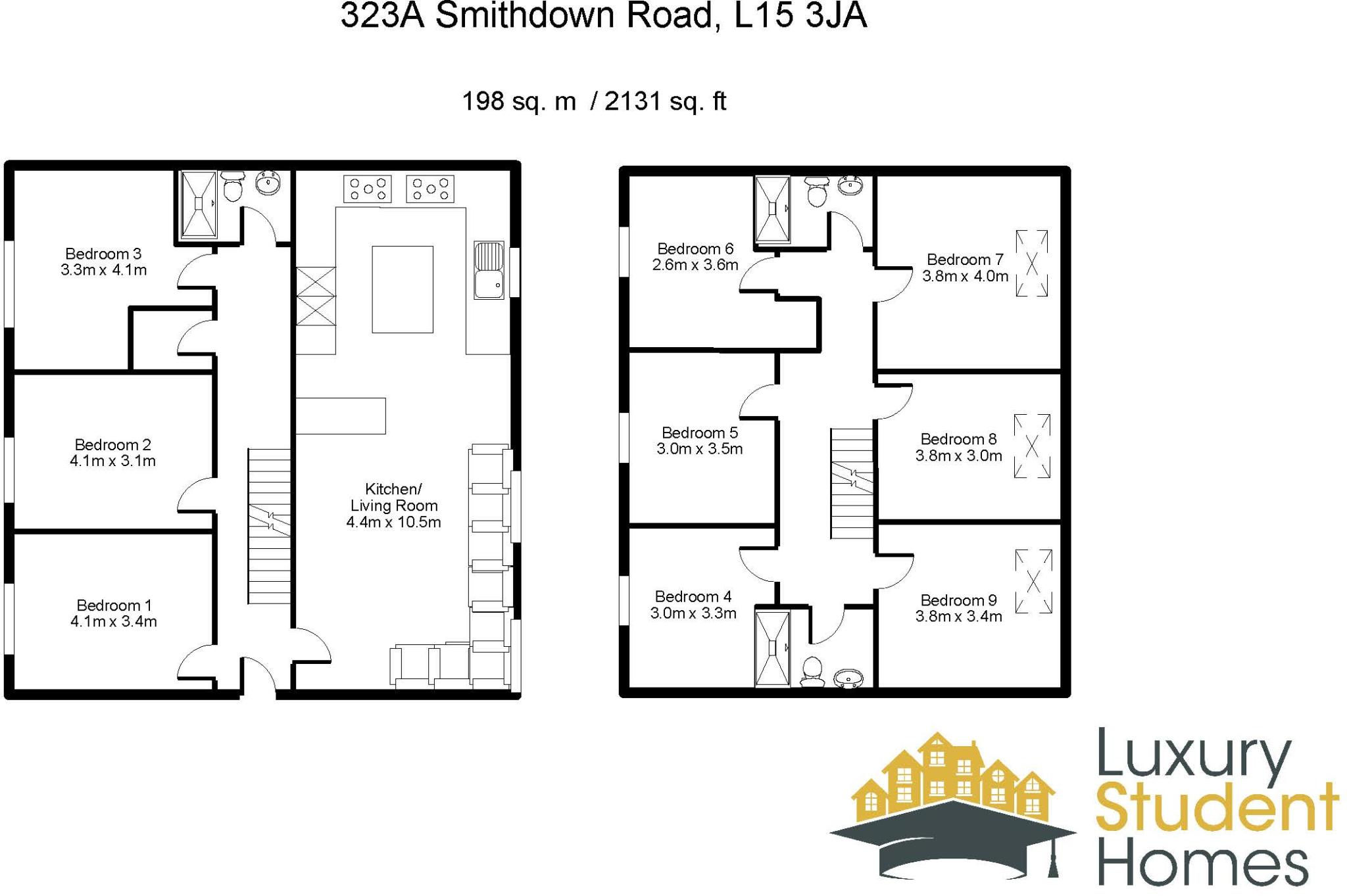 323a Smithdown Road, Liverpool, Merseyside, L15 3JA, United Kingdom (Wavetree) floorplan