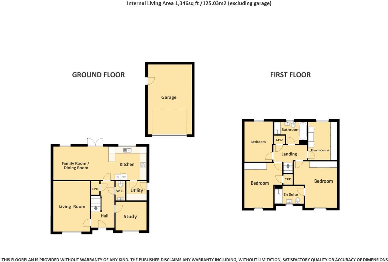 Pinewood Avenue, Warwick floorplan
